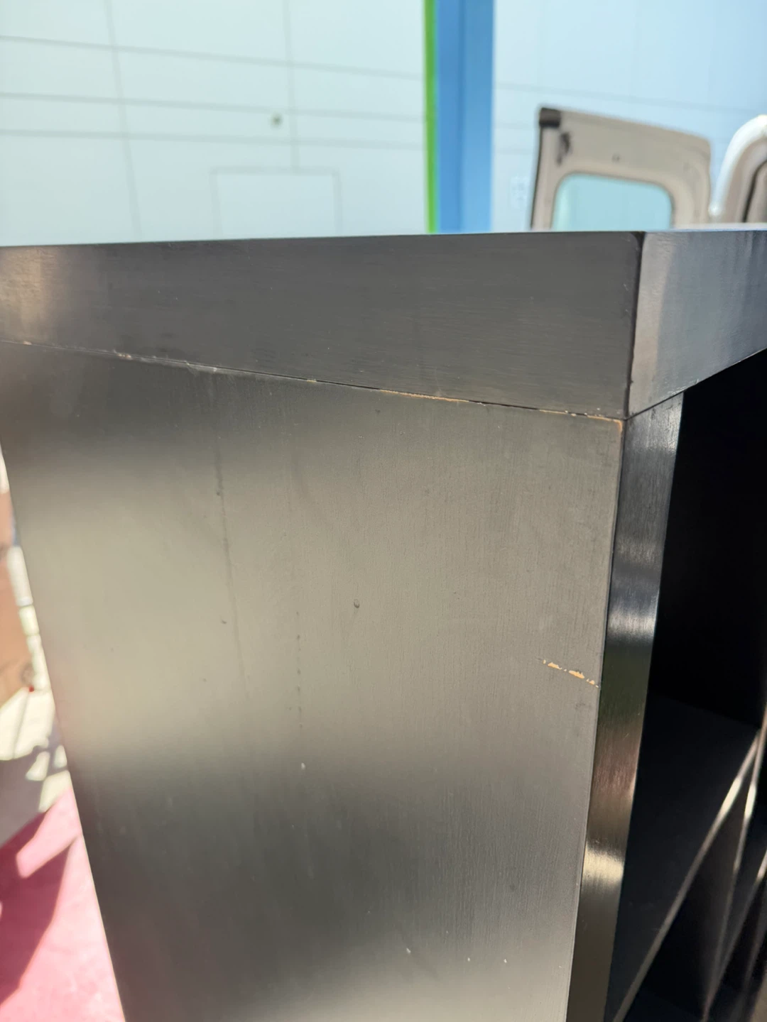 IKEA Kallax 16-Cube Shelving Unit has some wear - photo 3
