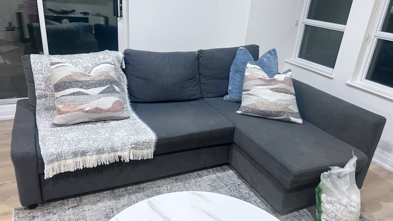 🏈  IKEA FRIHETEN Corner Sofa-Bed with Storage - photo 2