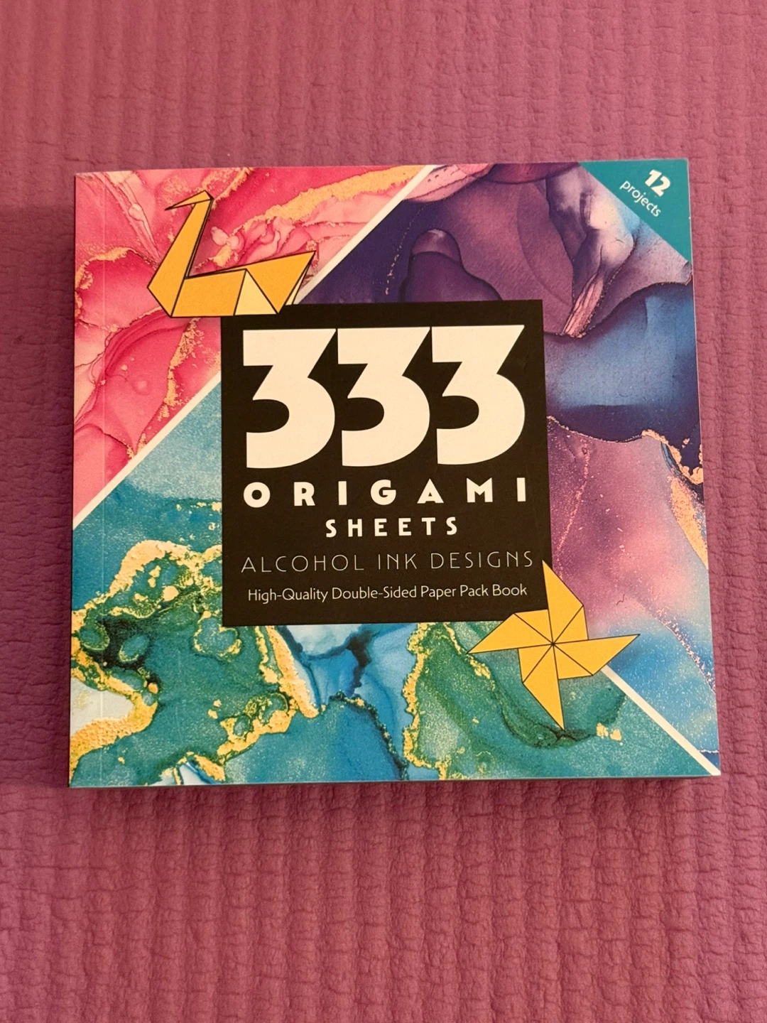 🏈333 Origami Sheets Alcohol Ink Design Paper Pack - photo 2