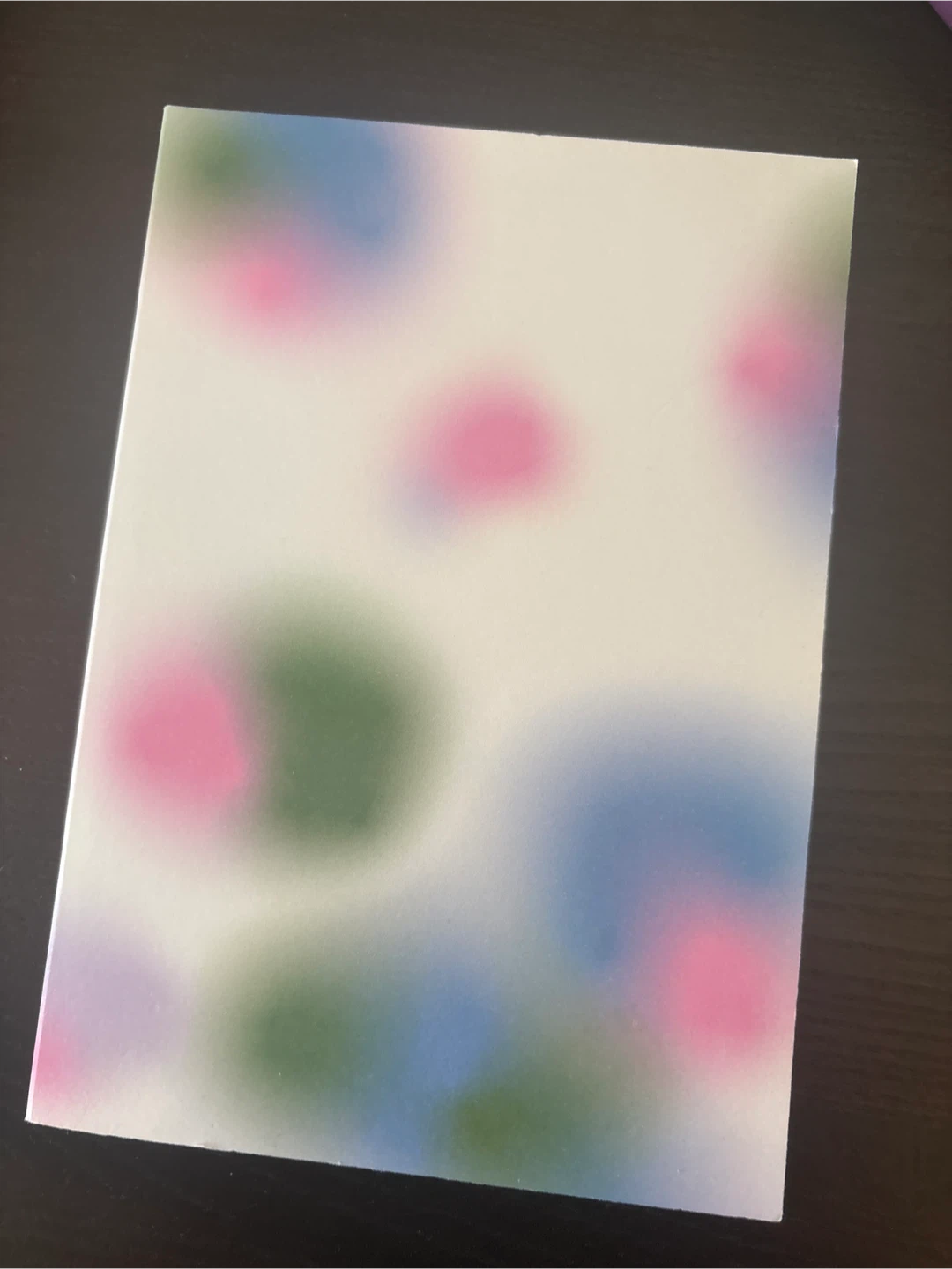 Abstract Print Notebook