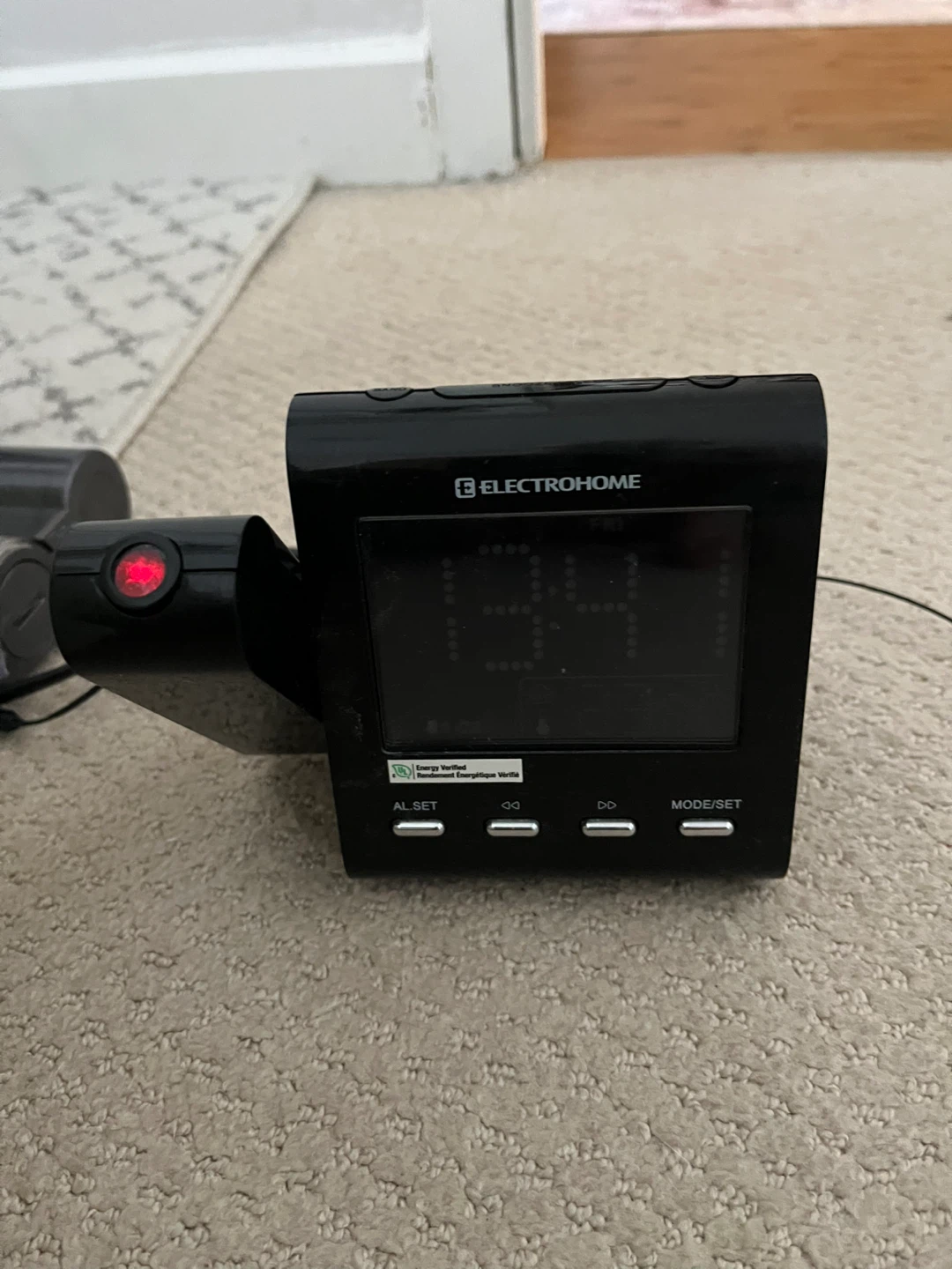 Electrohome Projection Alarm Clock