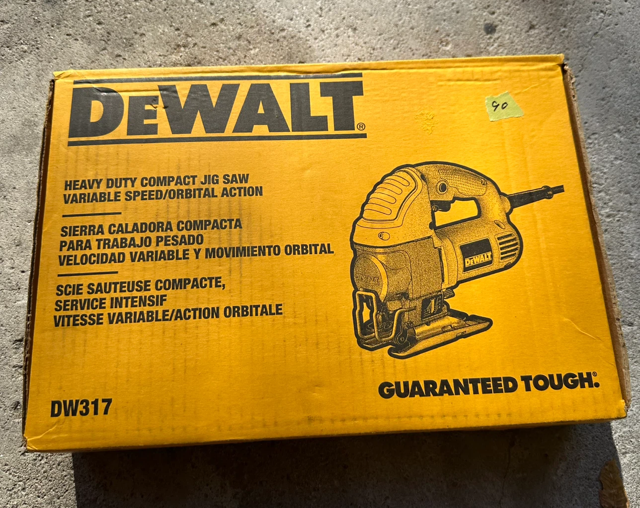 DEWALT DW317 Heavy Duty Compact Jig Saw