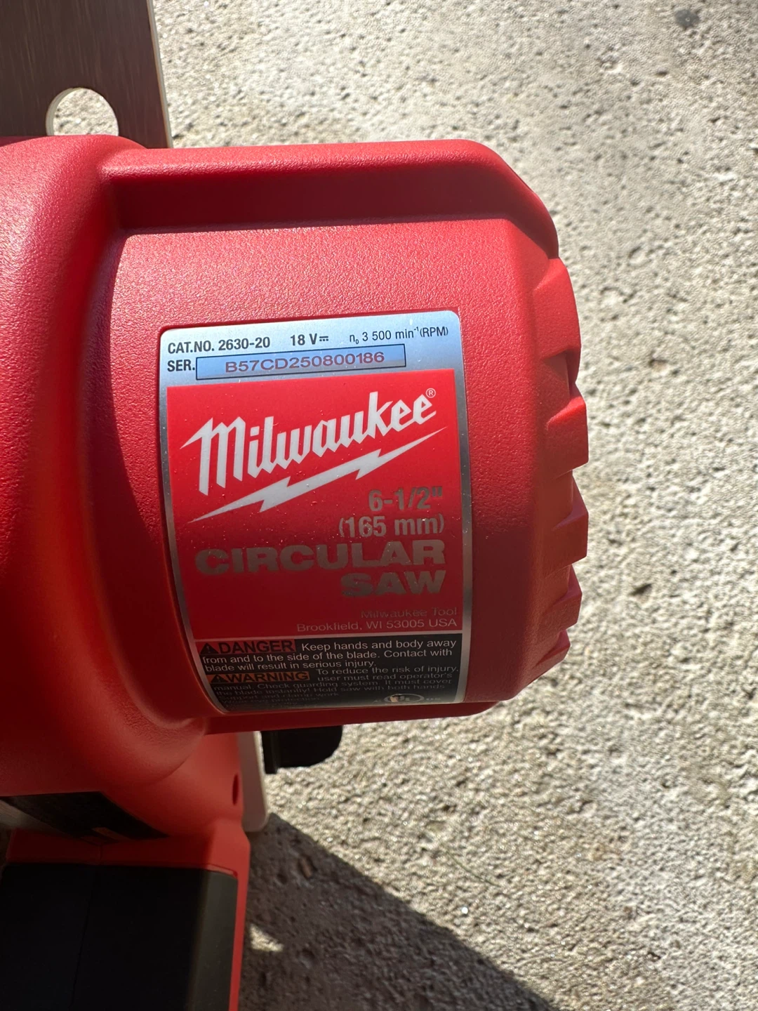 Milwaukee M18 6-1/2 inch Circular Saw - photo 2