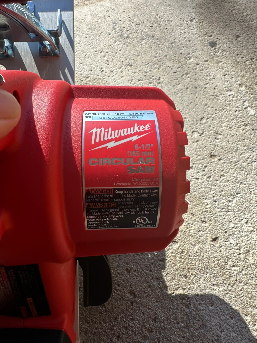 Milwaukee M18 6-1/2 inch Circular Saw - photo 3