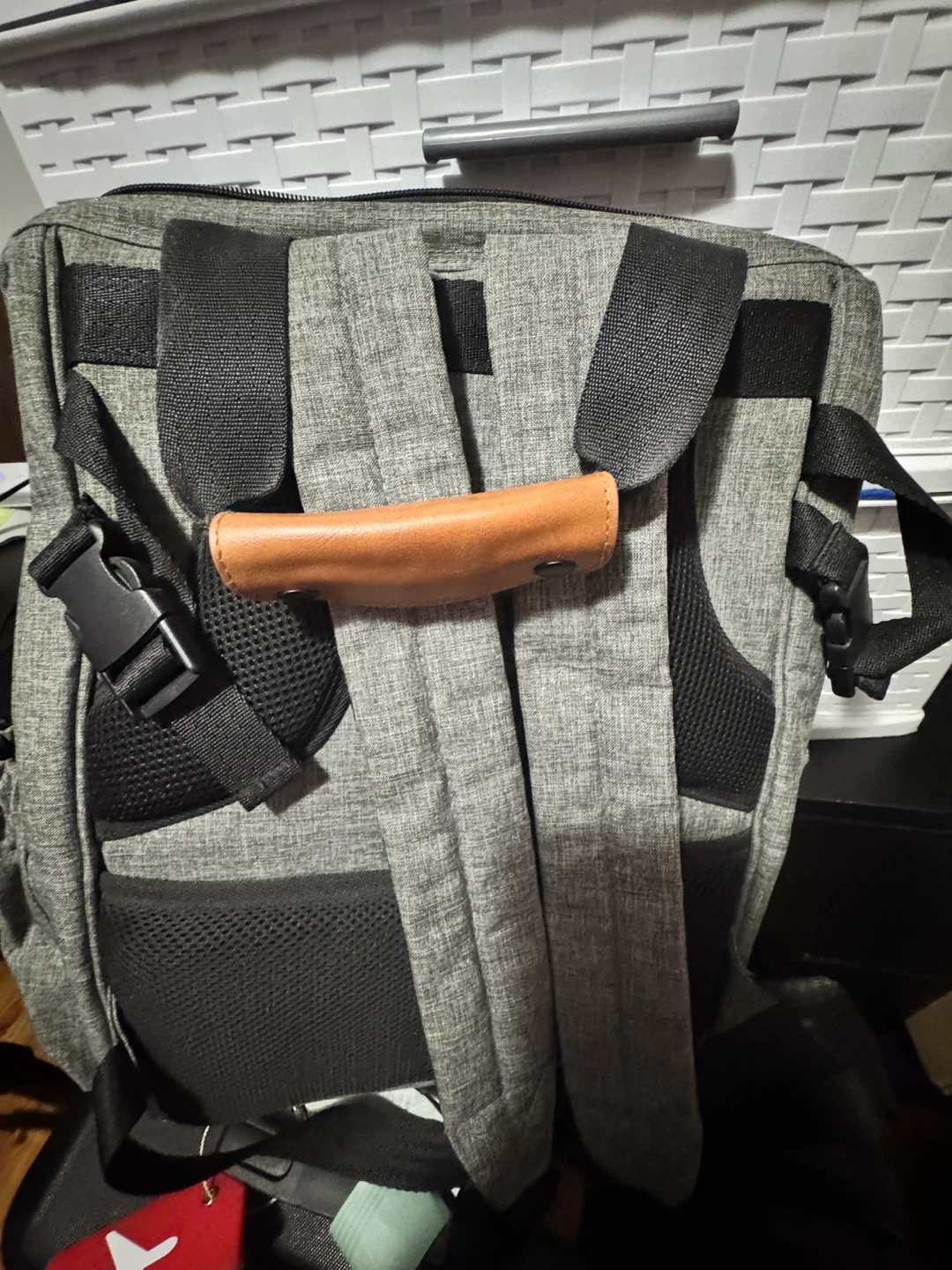 Diaper bag pack Hap Tim grey - photo 4