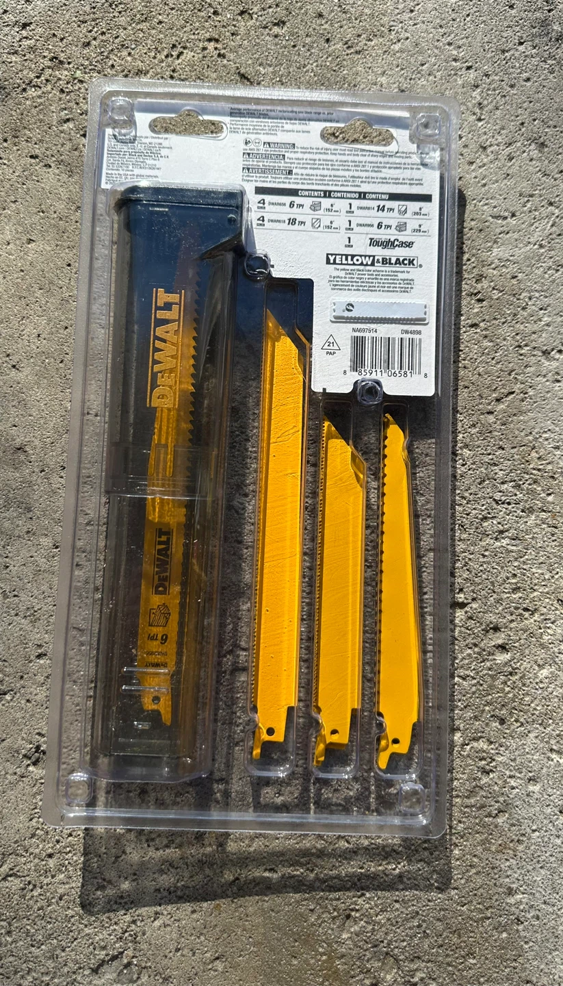 DEWALT 10-Piece Reciprocating Saw Blade Kit - photo 2