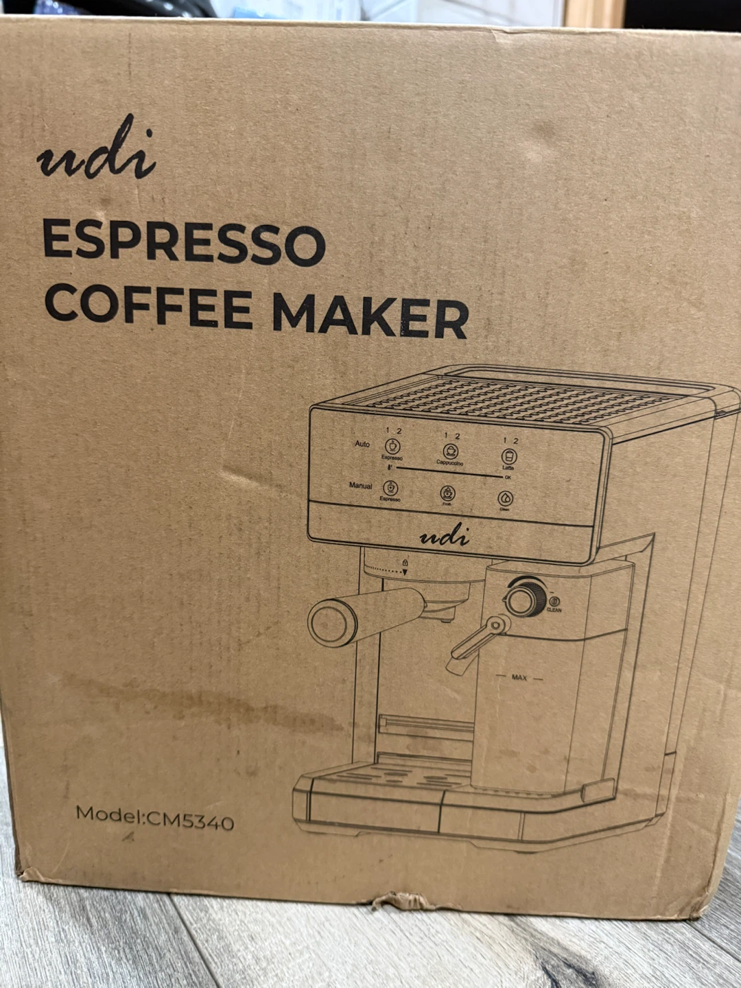 udi Espresso Coffee Maker Model CM5340 - photo 5