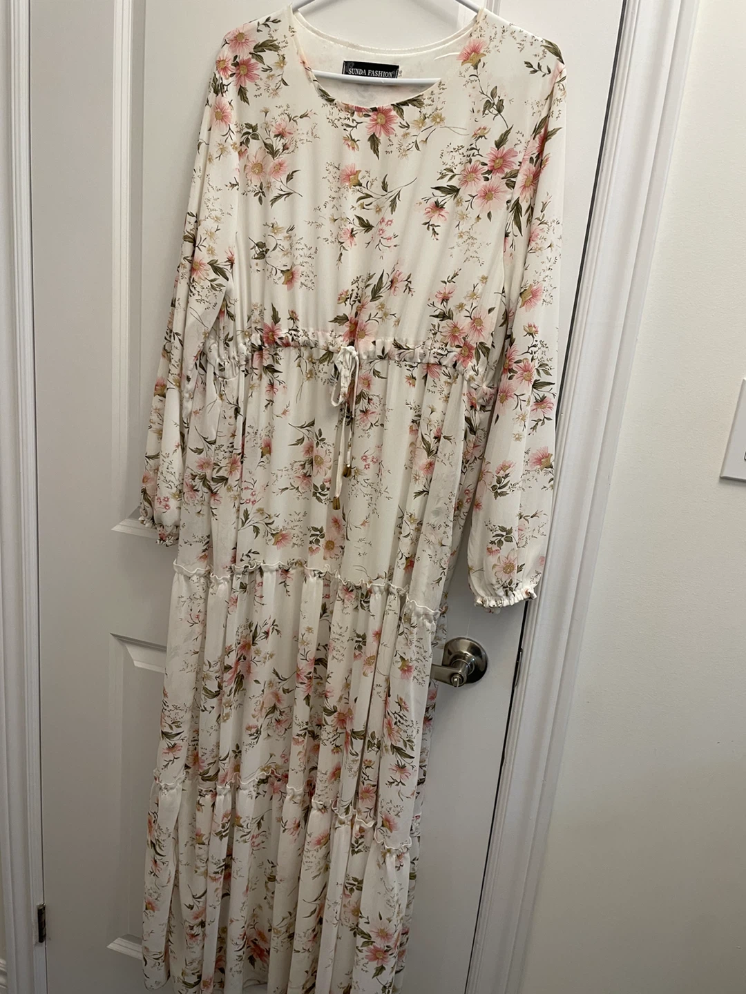 Sunda Fashion Floral Print Maxi Dress