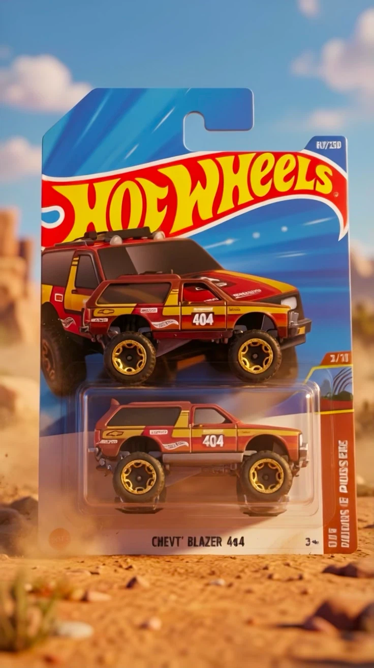 Hot Wheels Chevy Blazer 4x4 set