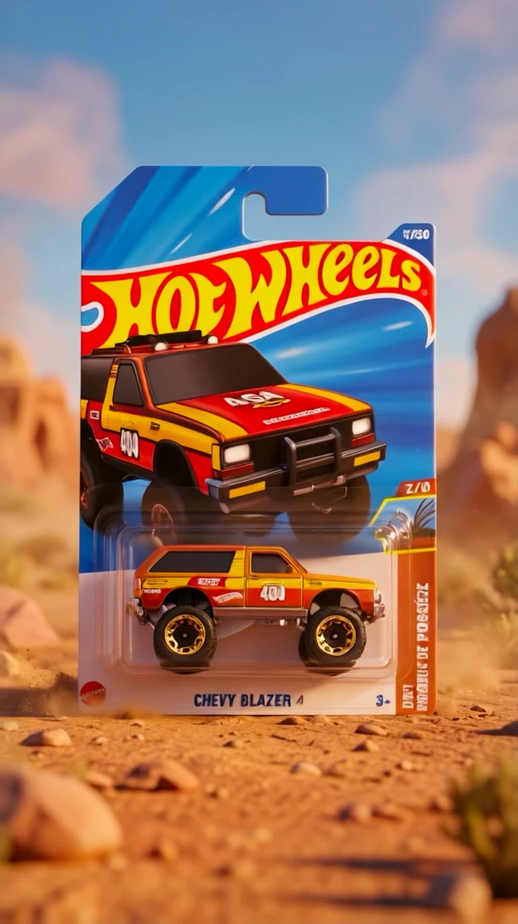 Hot Wheels Chevy Blazer 4x4 set - photo 2