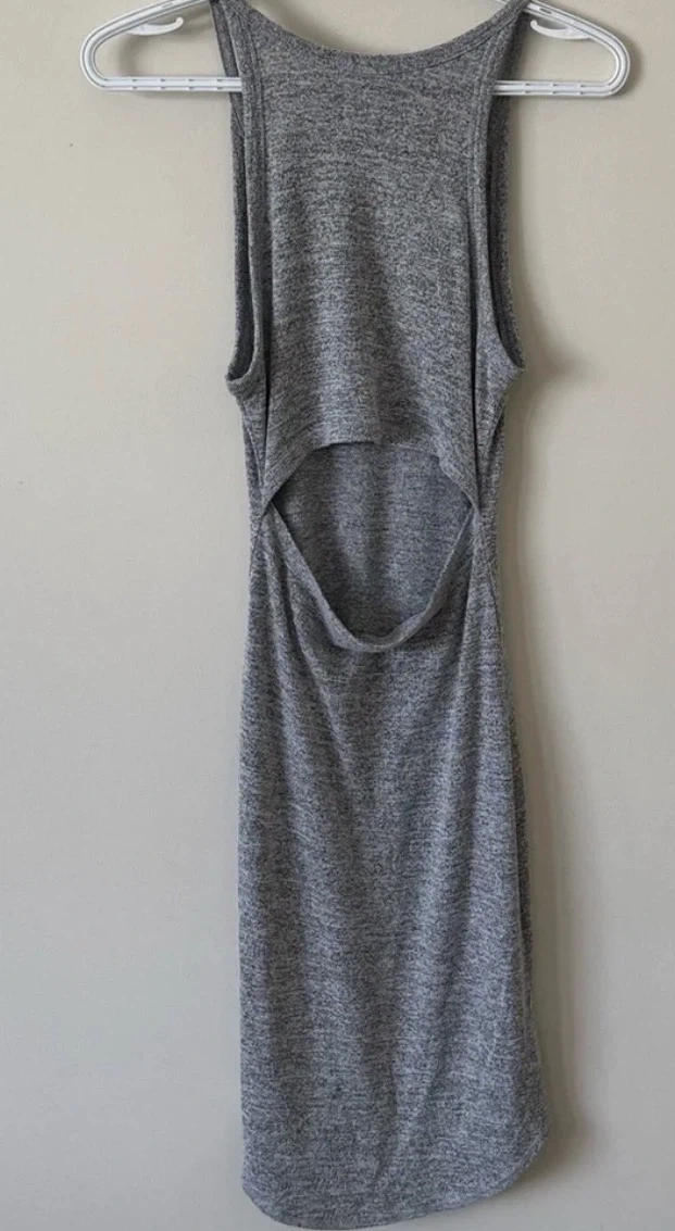 Wilfred Free Grey Knit Mini Dress XS - photo 3