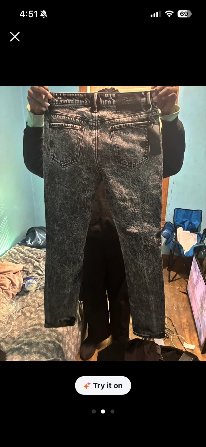 RTA Acid Wash Jeans - photo 3