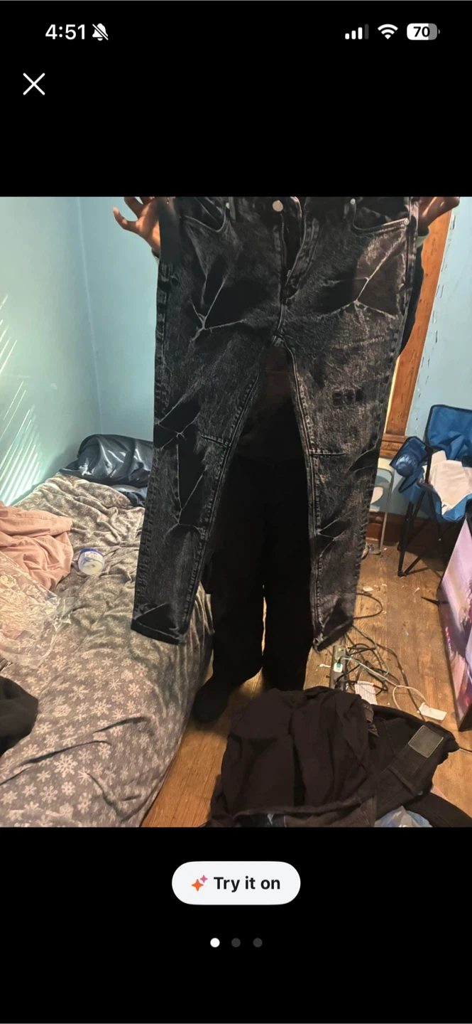 RTA Acid Wash Jeans - photo 2