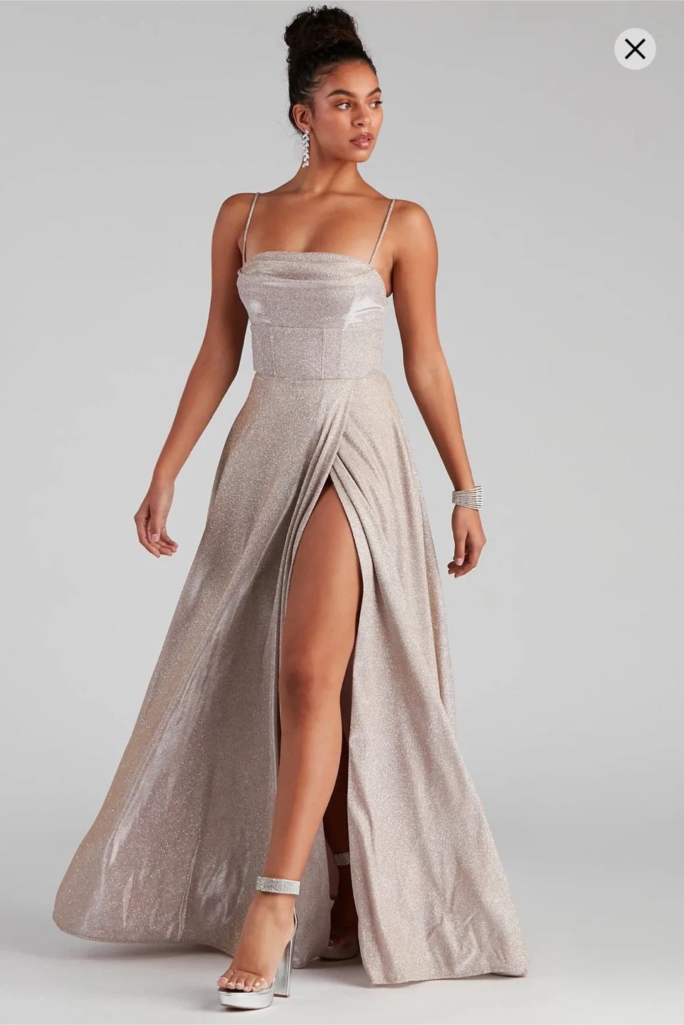 Shimmering gown 🏈