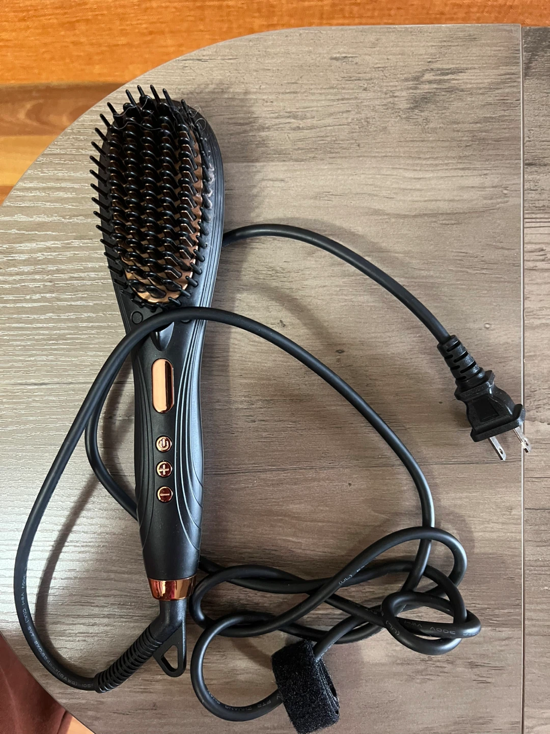 Hair Straightening Electric Brush 🏈