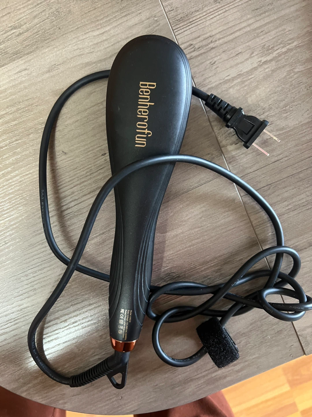 Hair Straightening Electric Brush 🏈 - photo 2