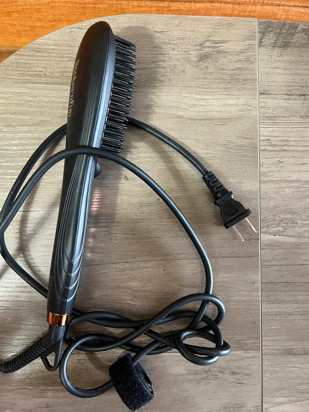 Hair Straightening Electric Brush 🏈 - photo 3