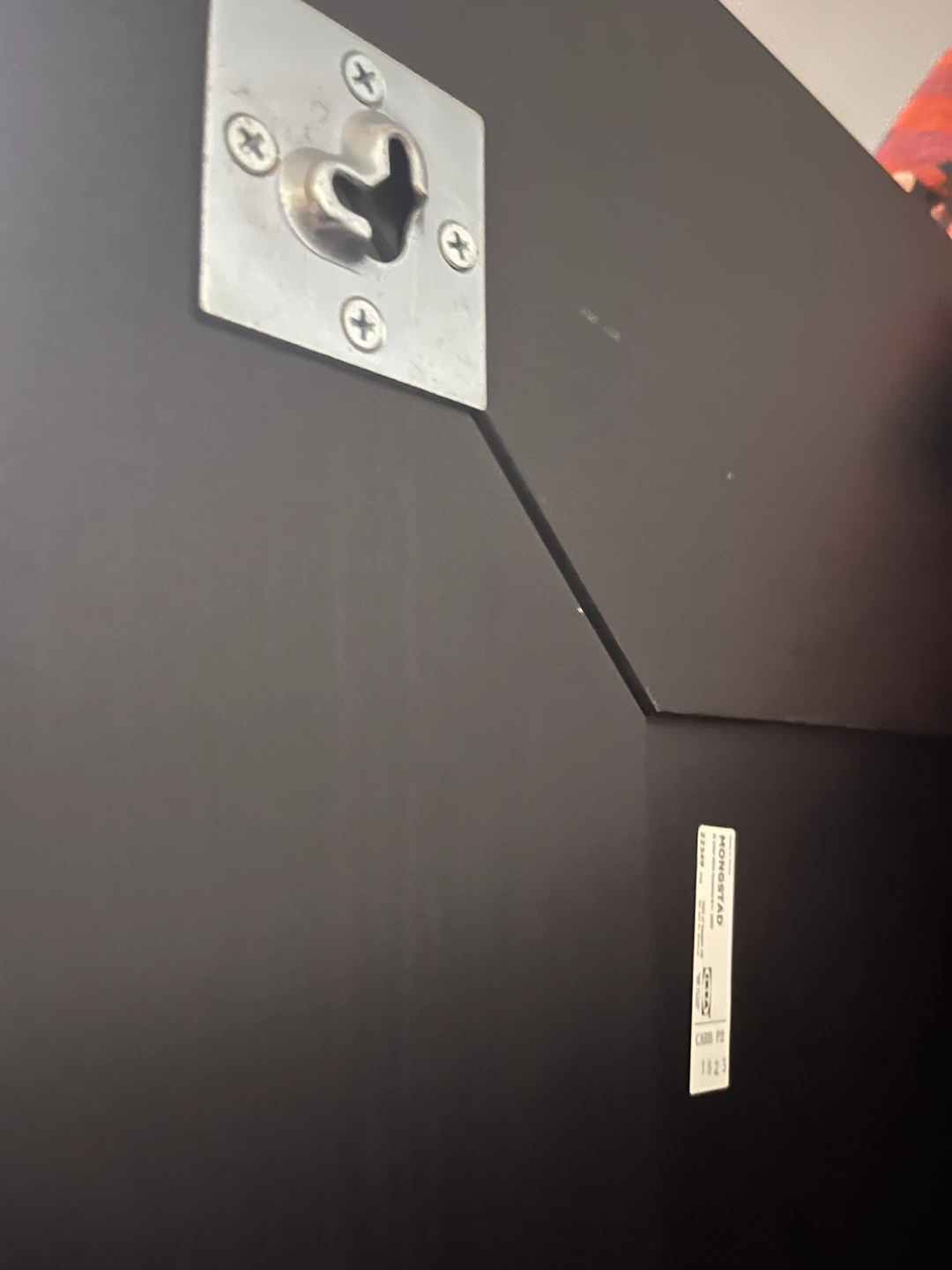 IKEA Mongstad Black Full-Length Mirror - photo 5