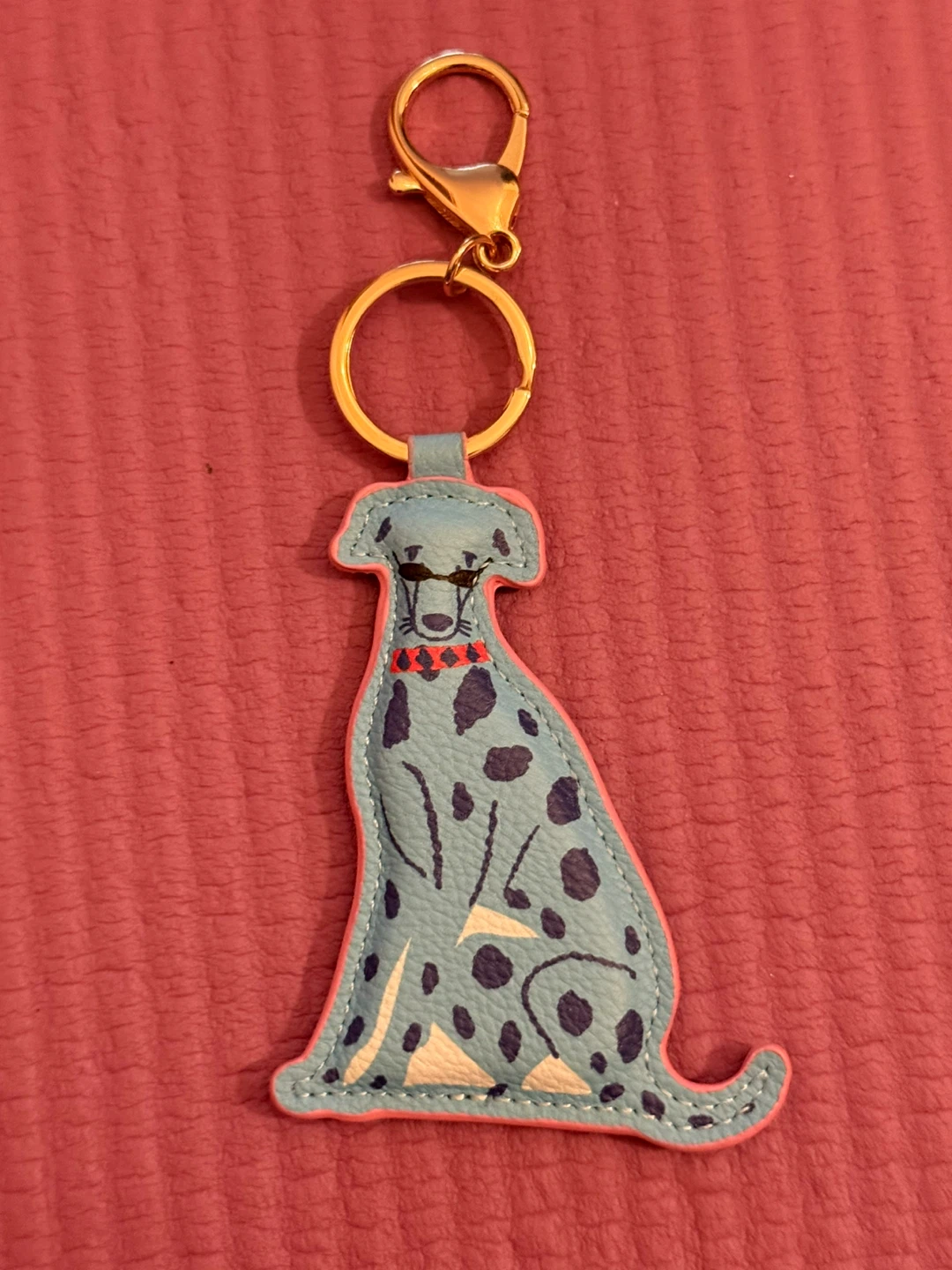 🏈Dalmatian Dog Keychain