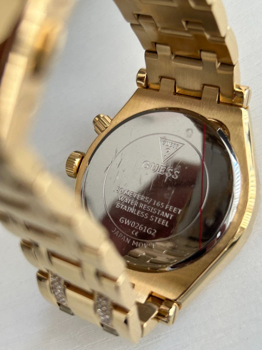 GUESS Gold-Tone Chronograph Watch GW0261G2 - photo 3