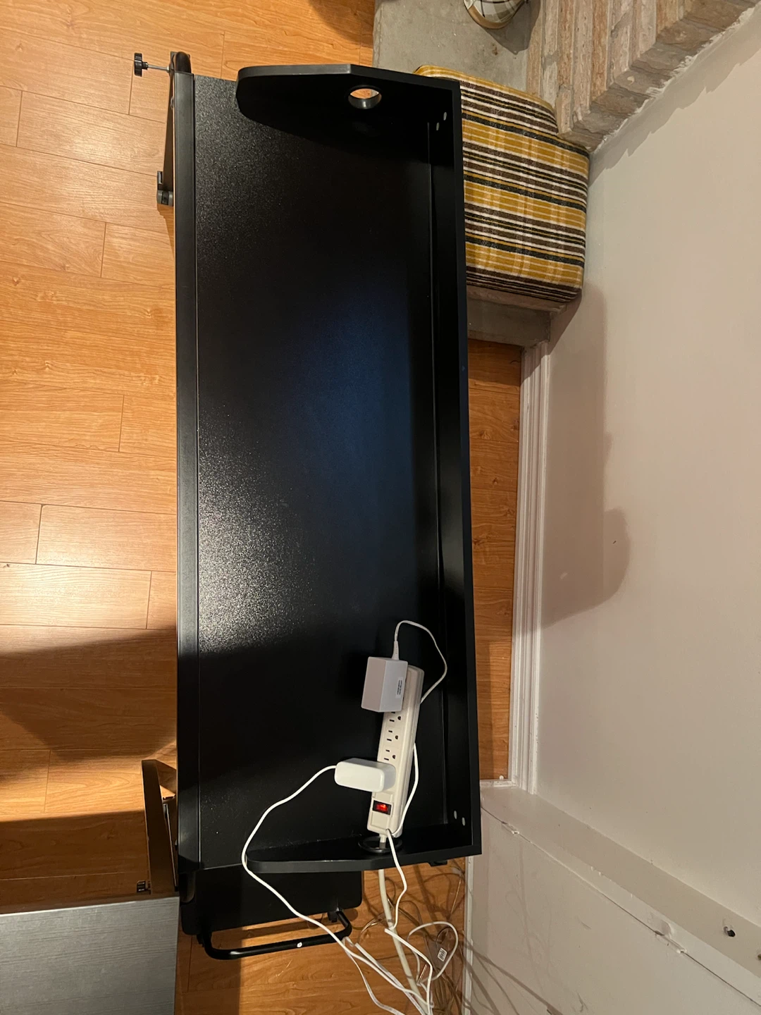 Adjustable Gaming / Work Desk – Over-Bed & Chair Desk – Black - photo 3