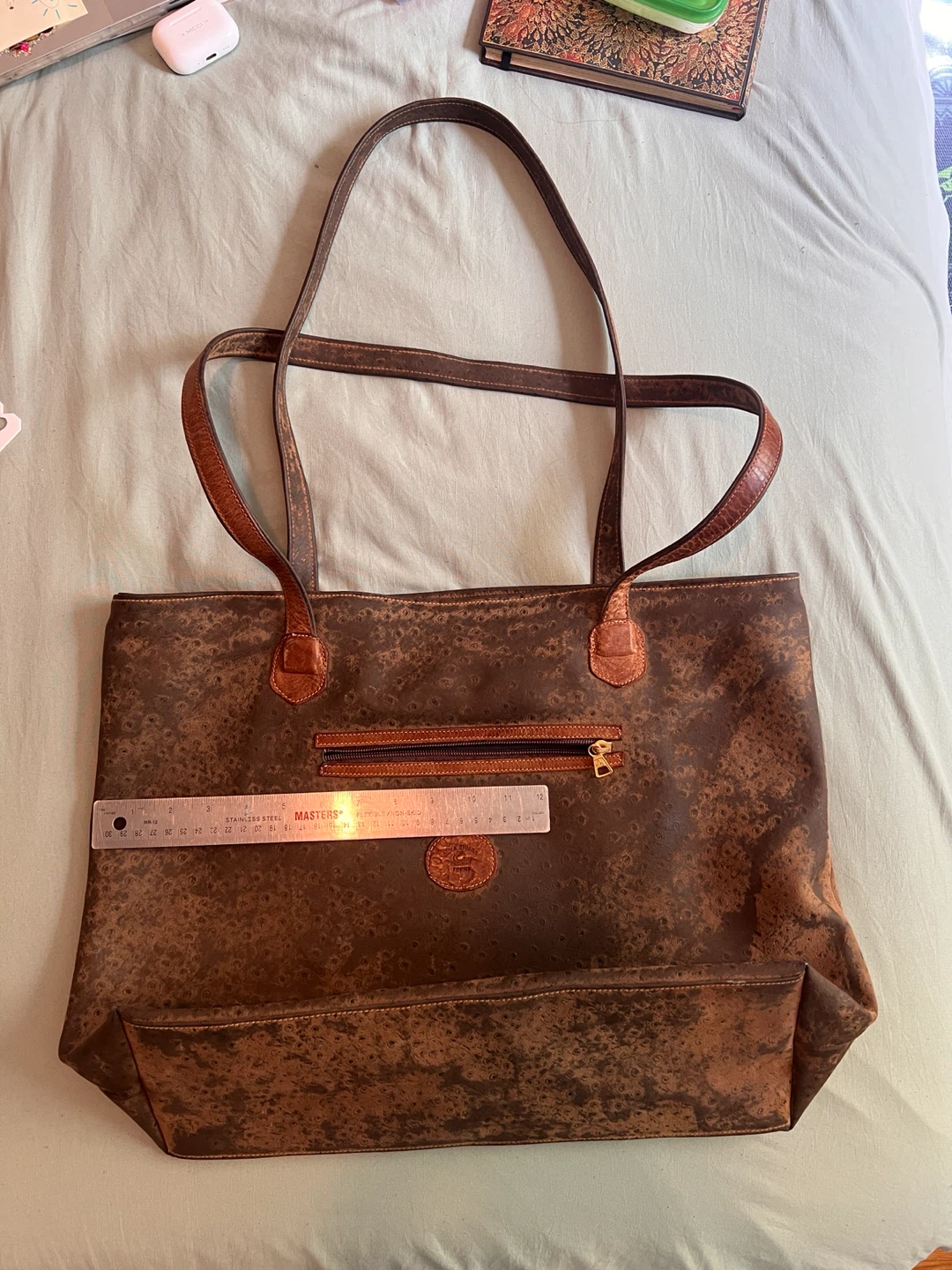 Gioia Chiara Firenze Leather Tote Bag