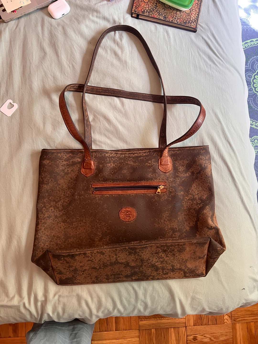 Gioia Chiara Firenze Leather Tote Bag - photo 2