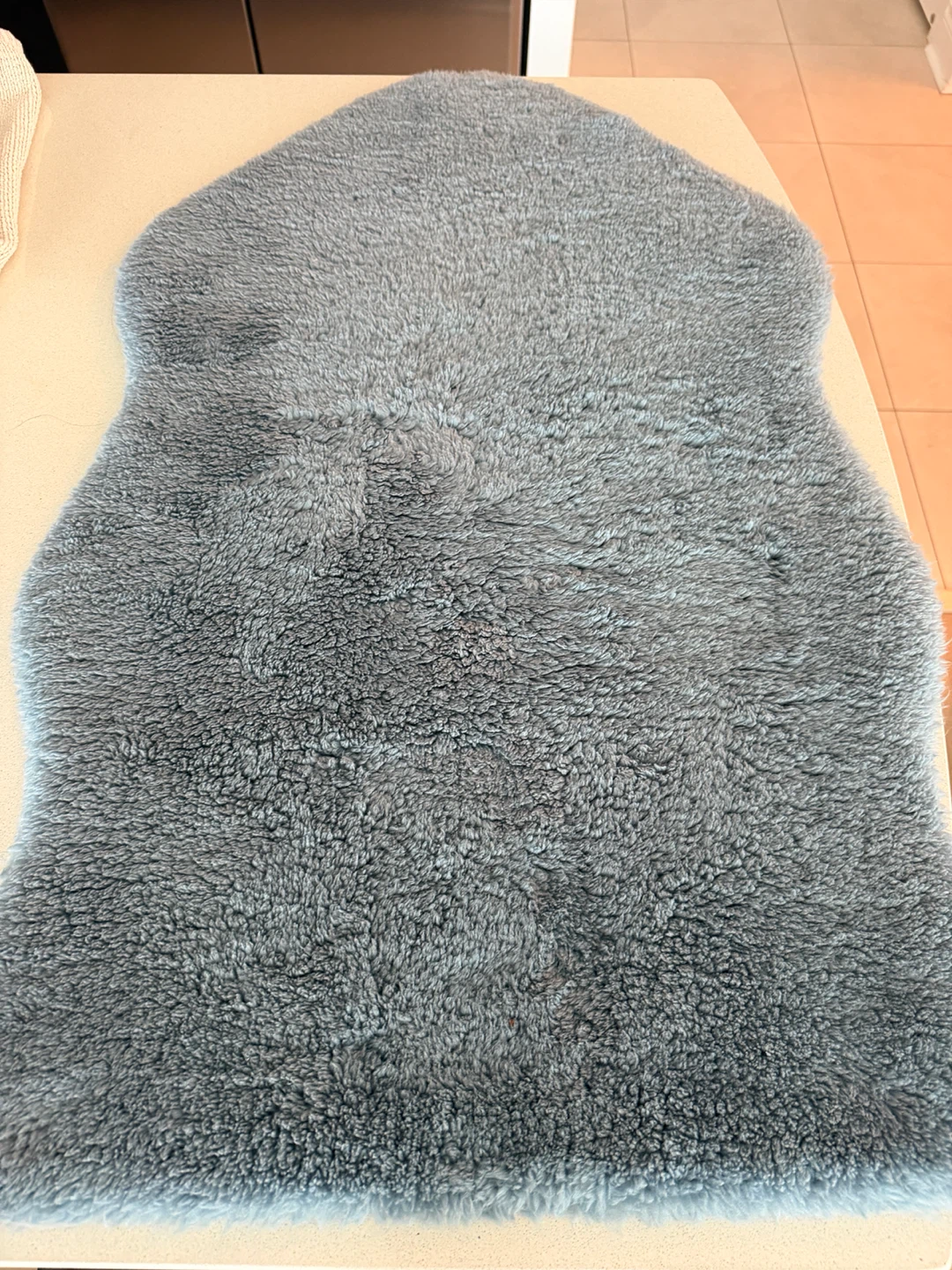 Faux Sheepskin Accent Rug