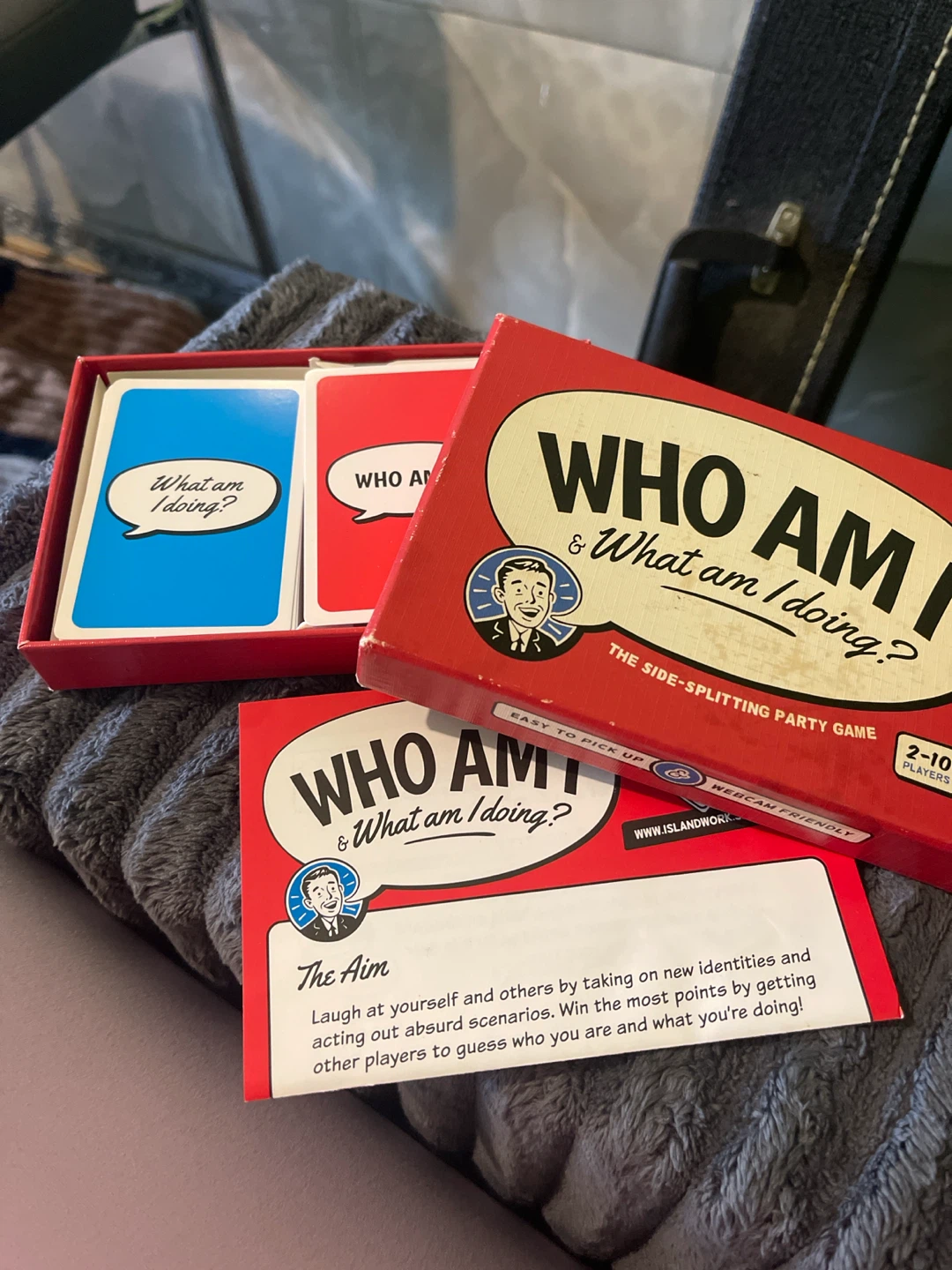 Who Am I? & What am I doing? Party Game