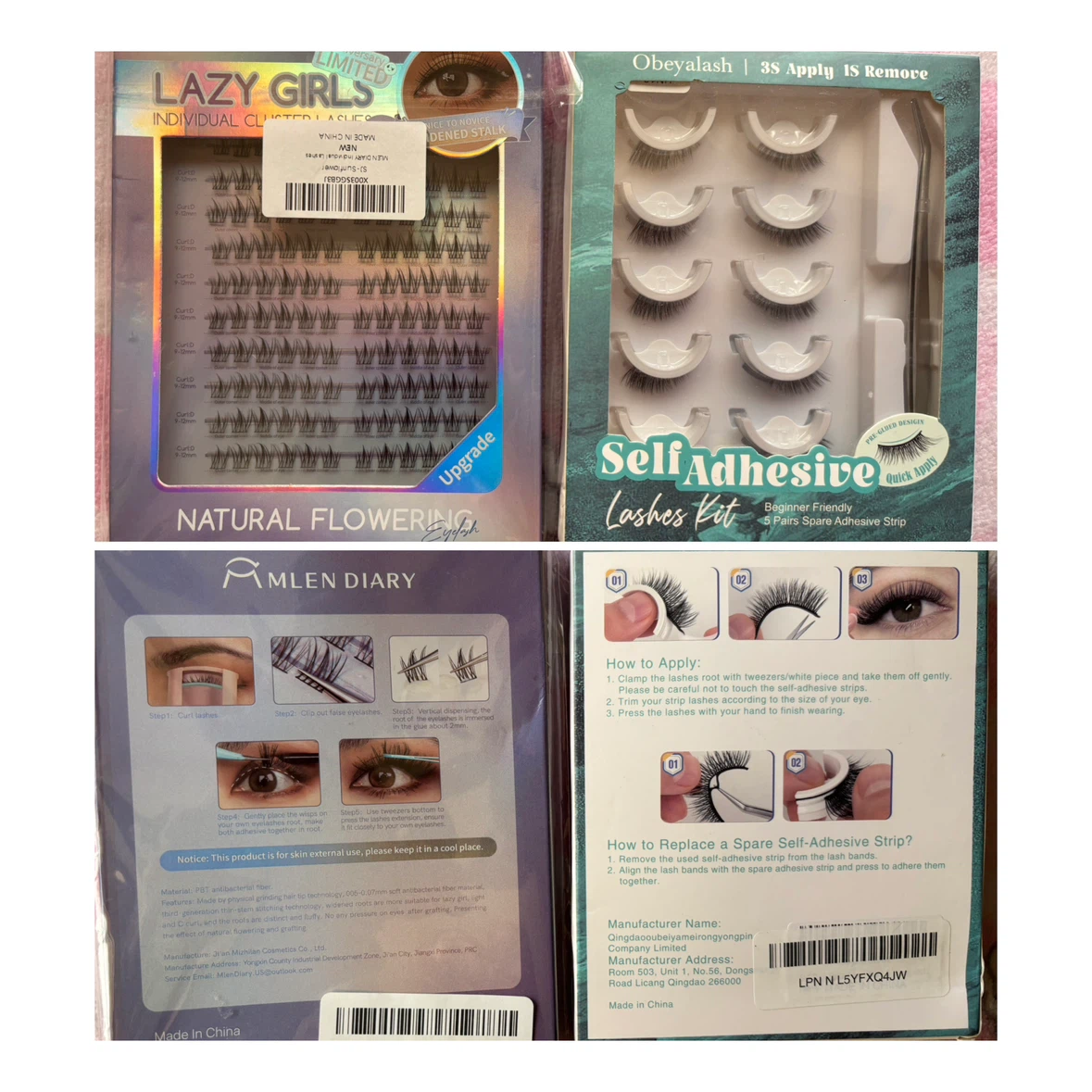 Mlen Diary & Obeyalash - Eyelash Kits