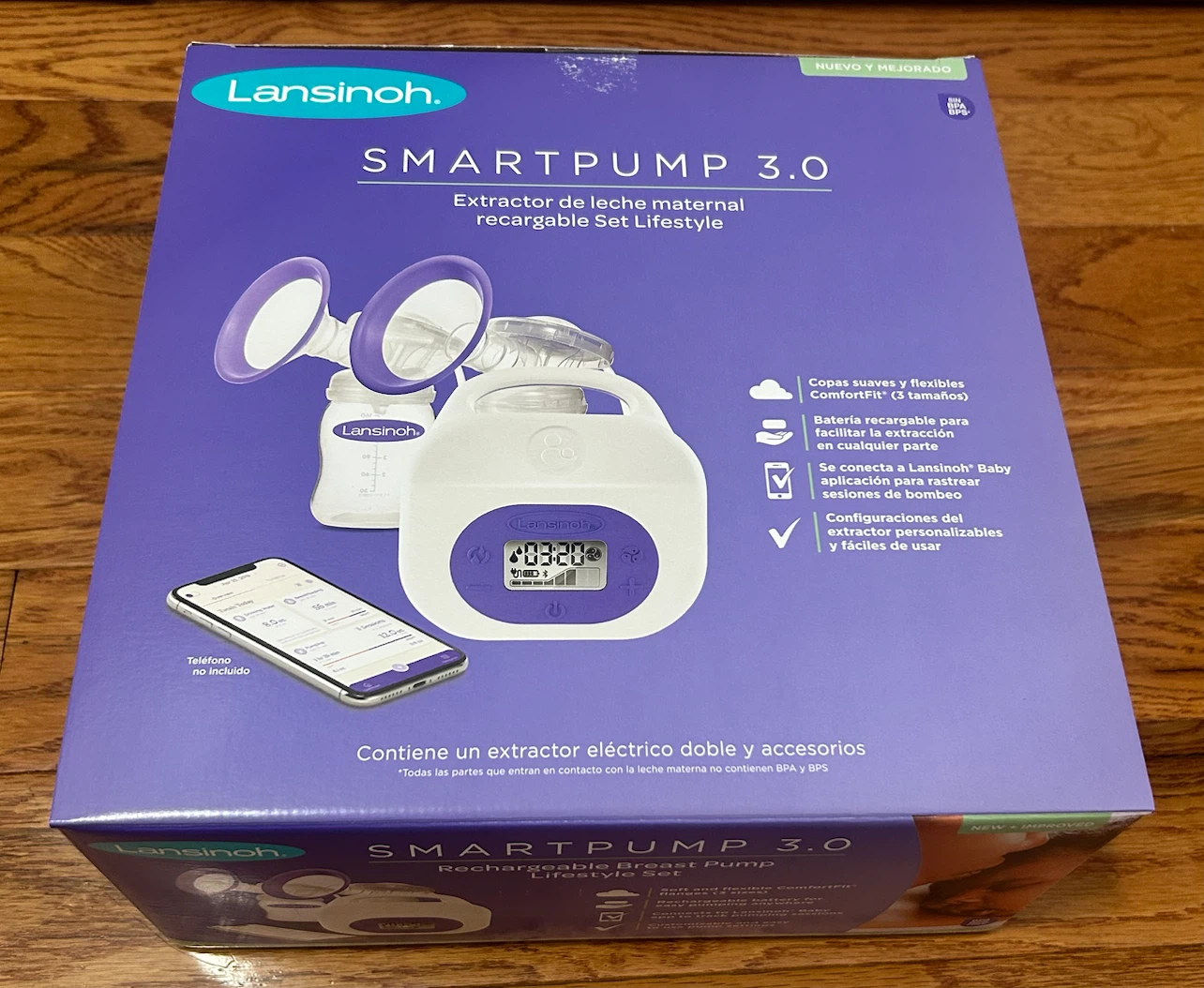 Lansinoh Smartpump 3.0 with extra pumping set - photo 2