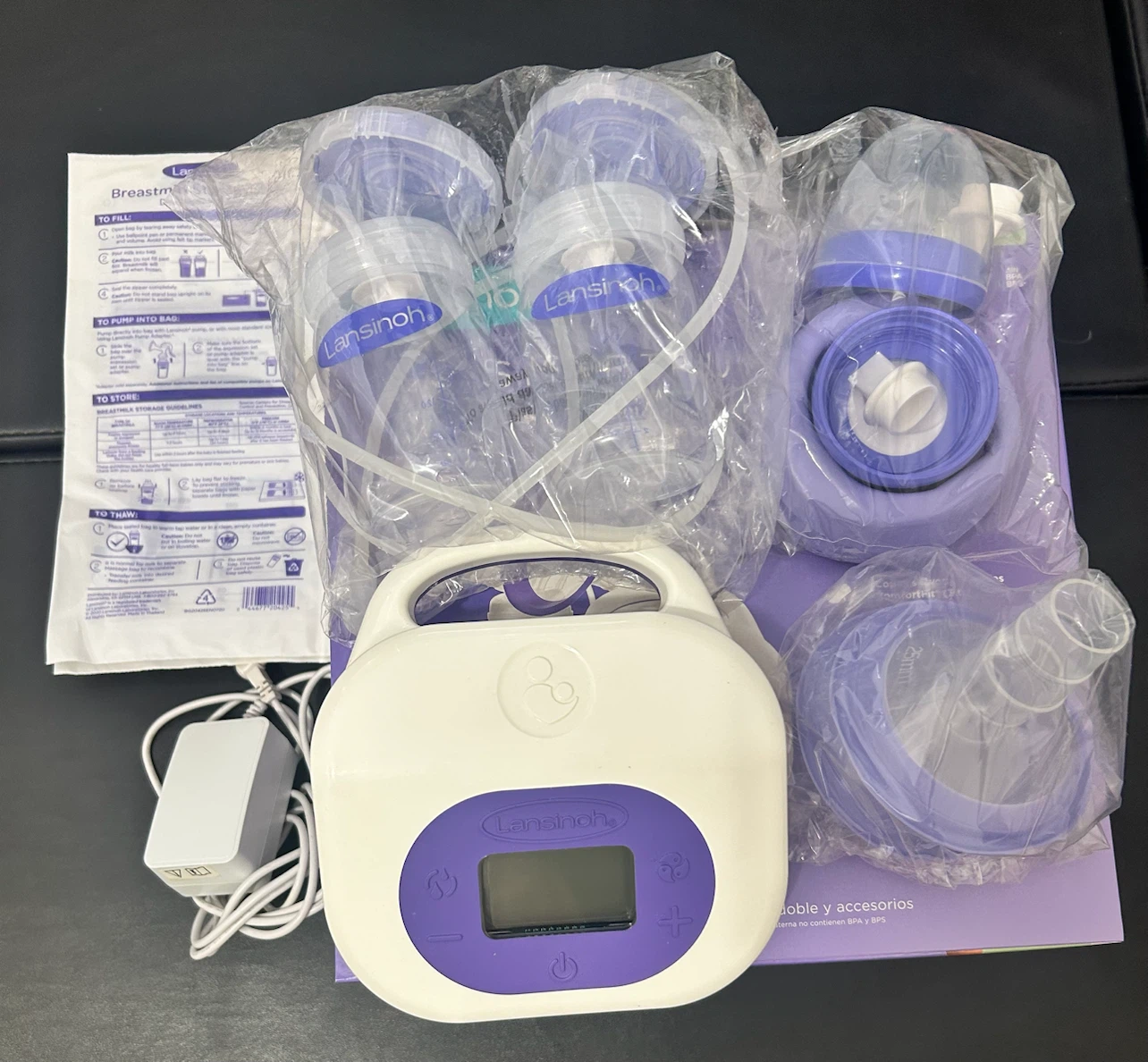 Lansinoh Smartpump 3.0 with extra pumping set - photo 3