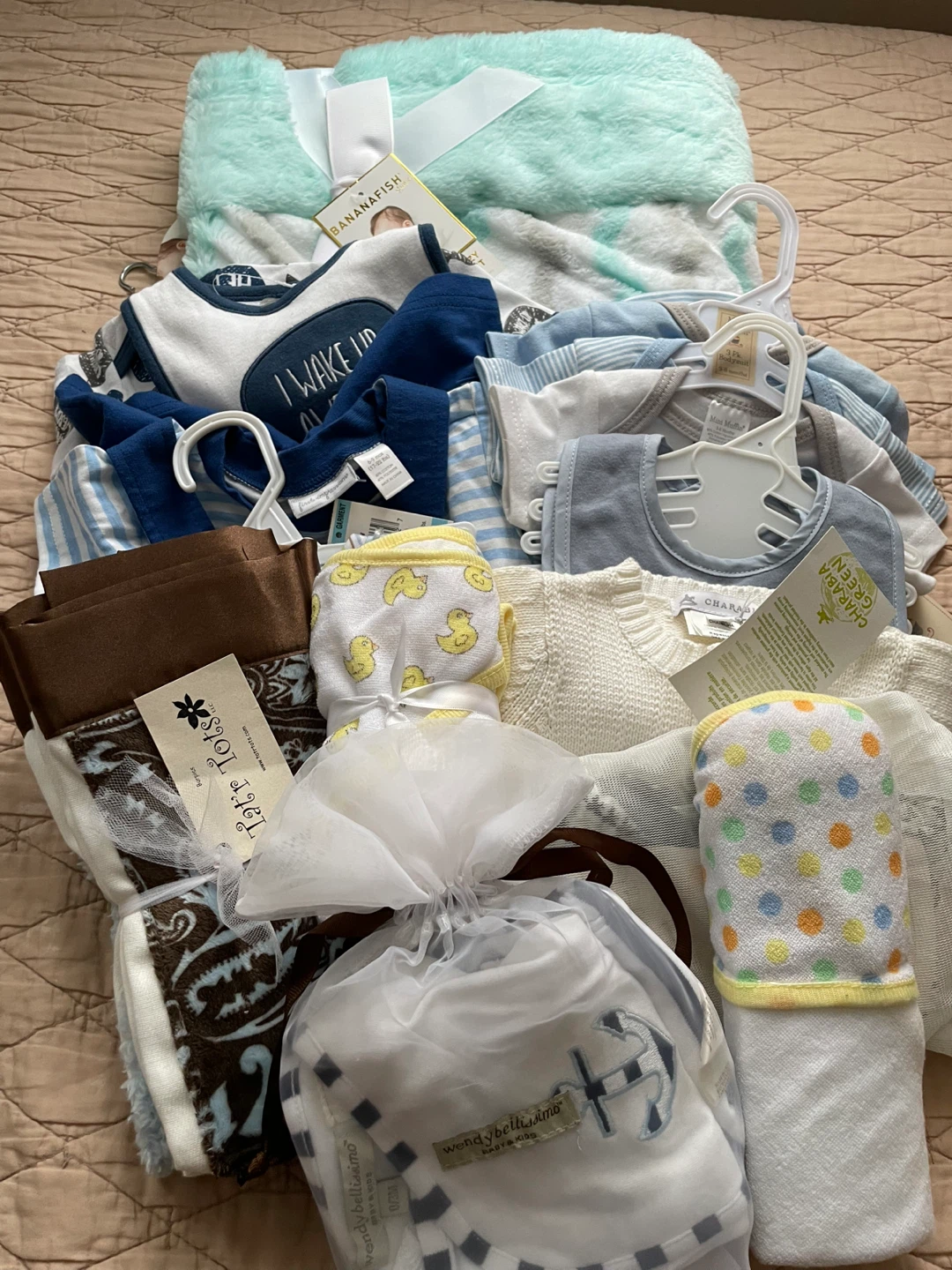 Assorted Baby Clothing and Accessories Bundle