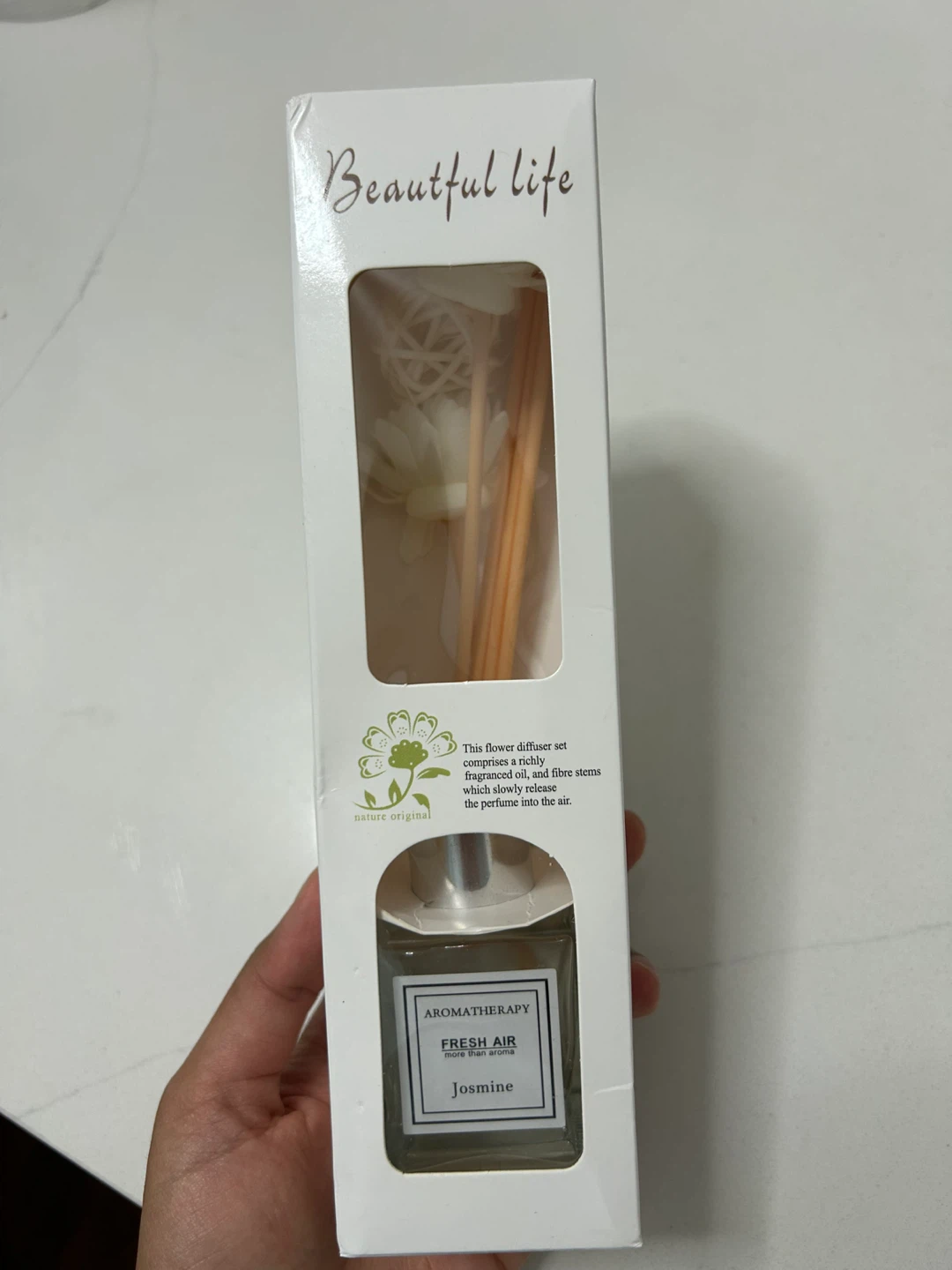 Sealed Flower Diffuser Set - perfect gift