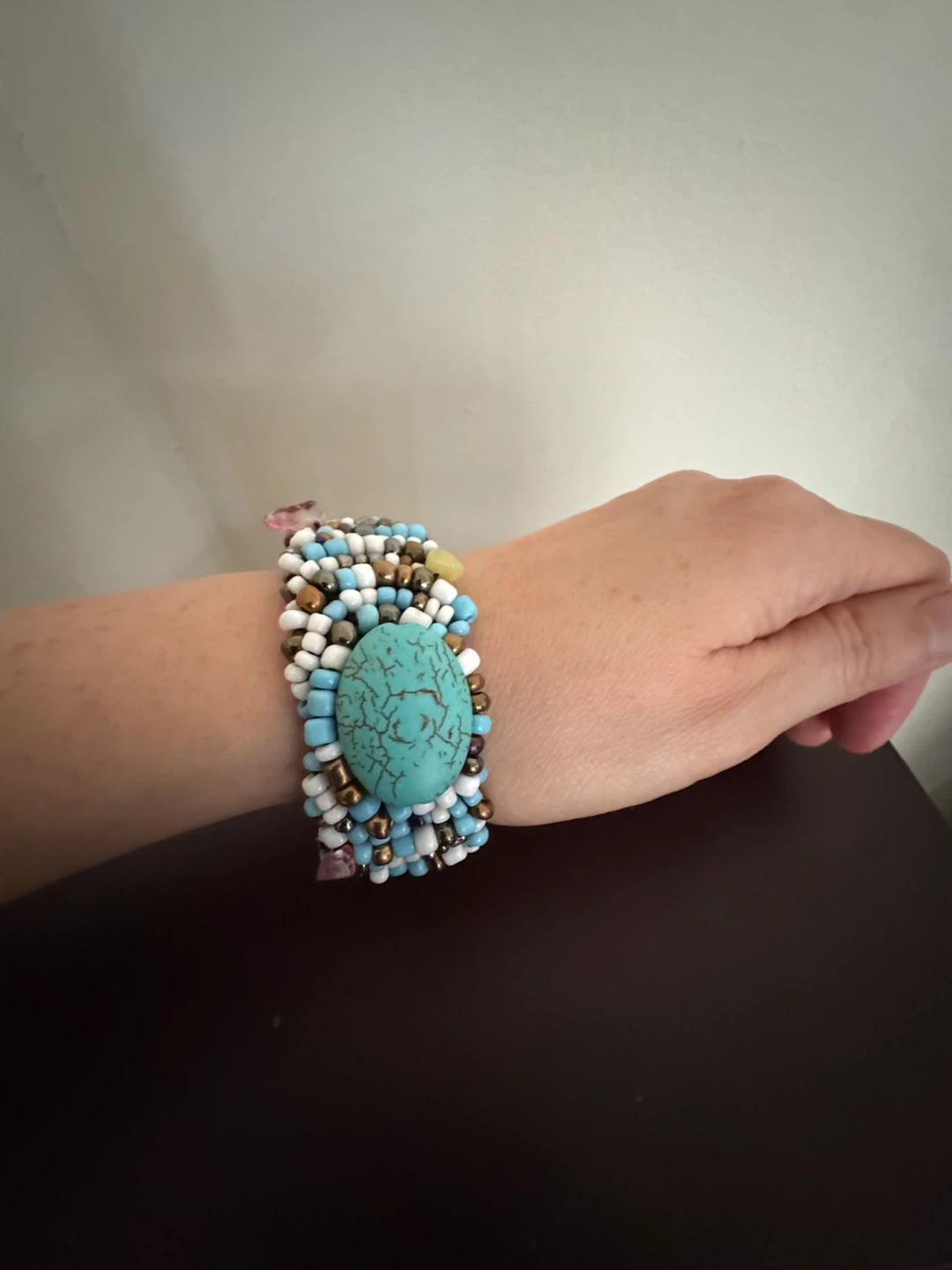 Beaded Statement Bracelet 🏈 - photo 2