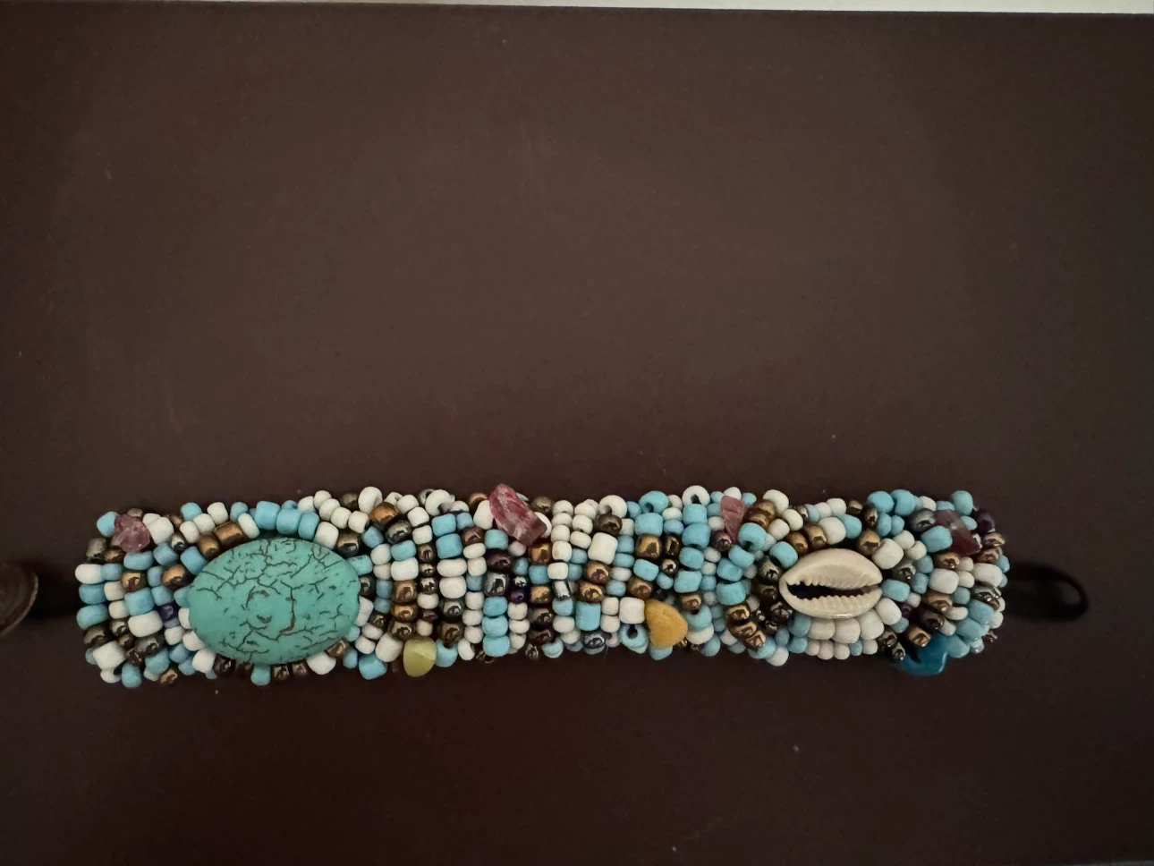Beaded Statement Bracelet 🏈 - photo 3