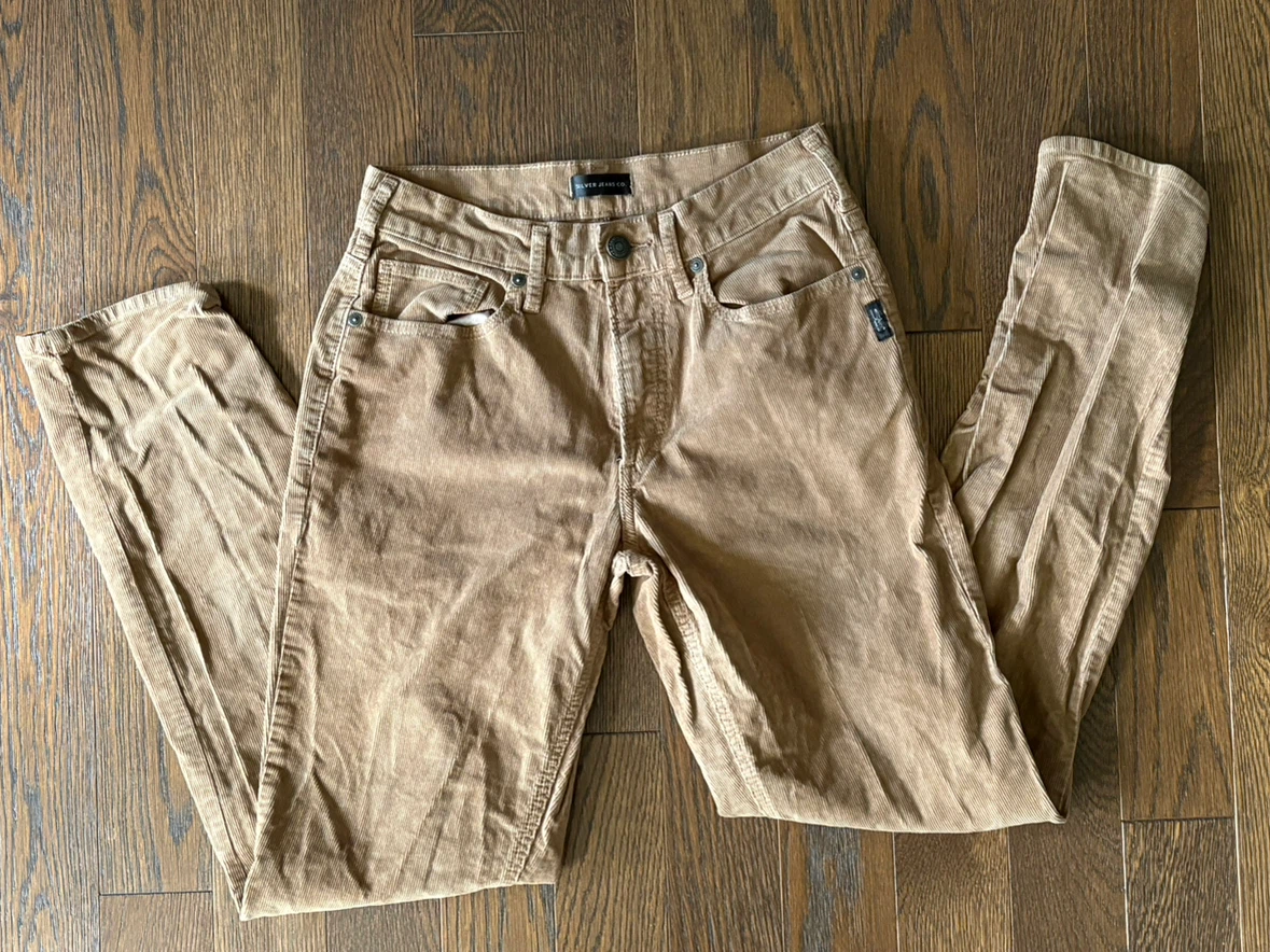 Silver Jeans Co. Tan Corduroy Pants