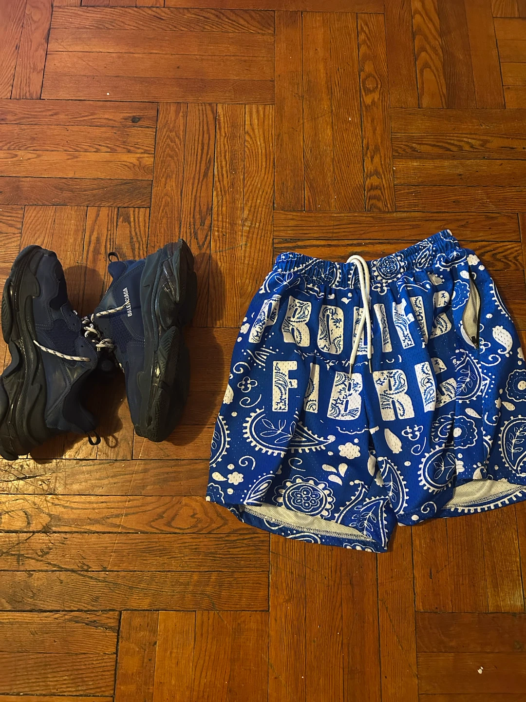Balenciaga Triple S Blue Sneakers - photo 3