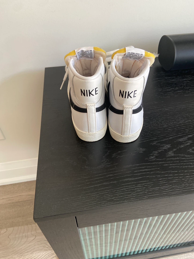 🏈 Nike Blazer Mid 77 Vintage White/Black - photo 2