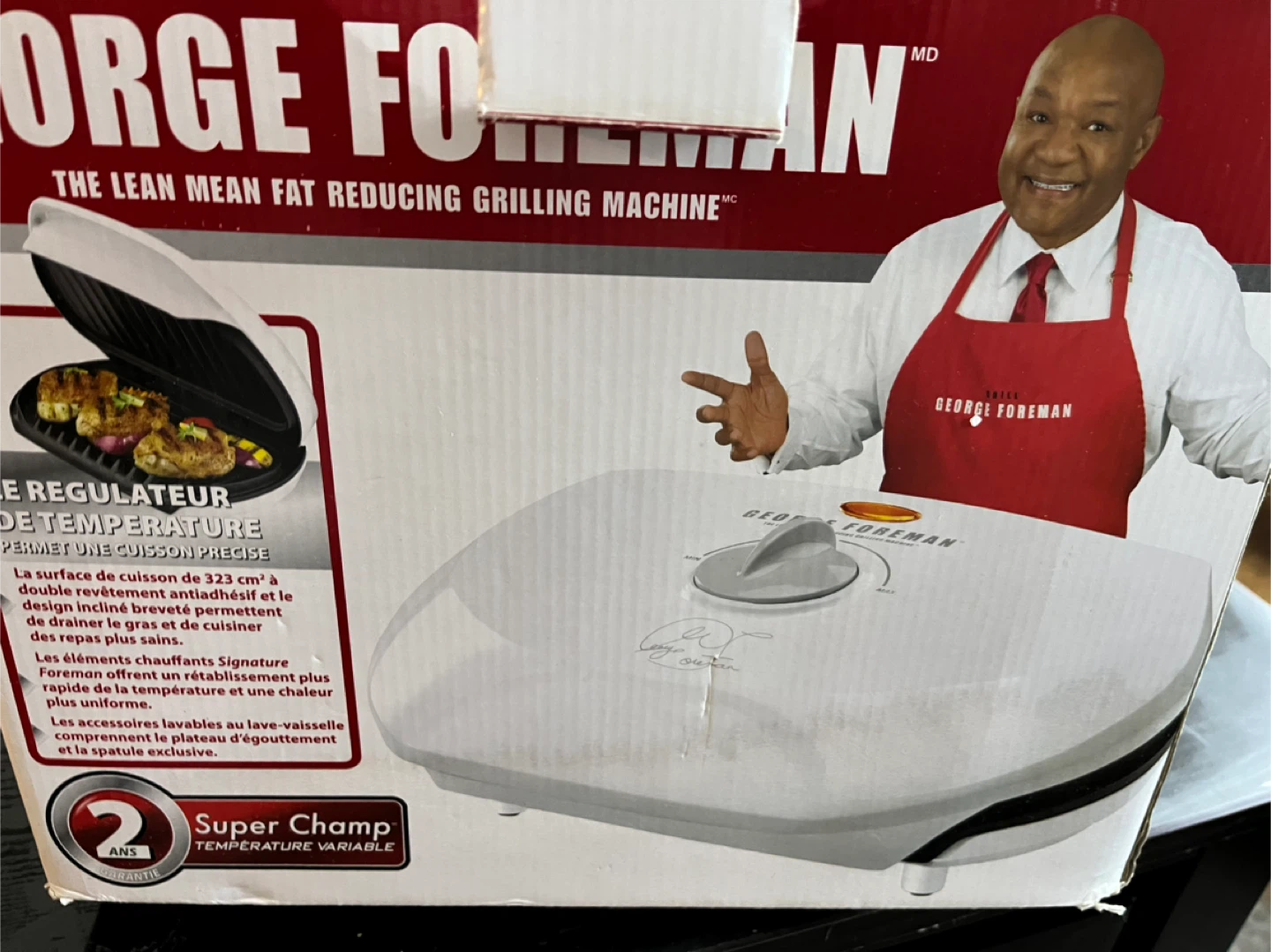 George Foreman Super Champ Electric Grill
