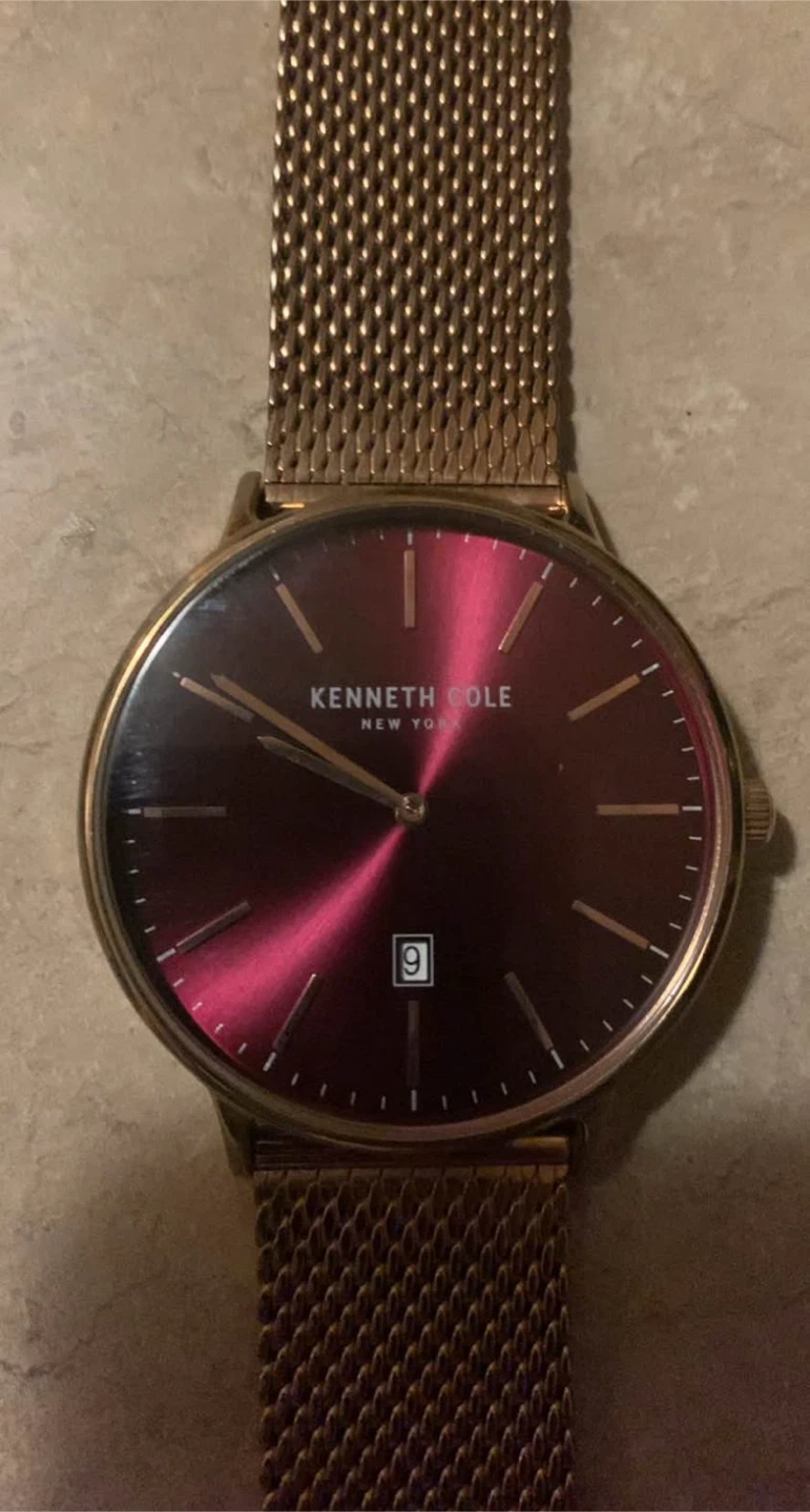 Kenneth Cole New York Rose Gold Watch