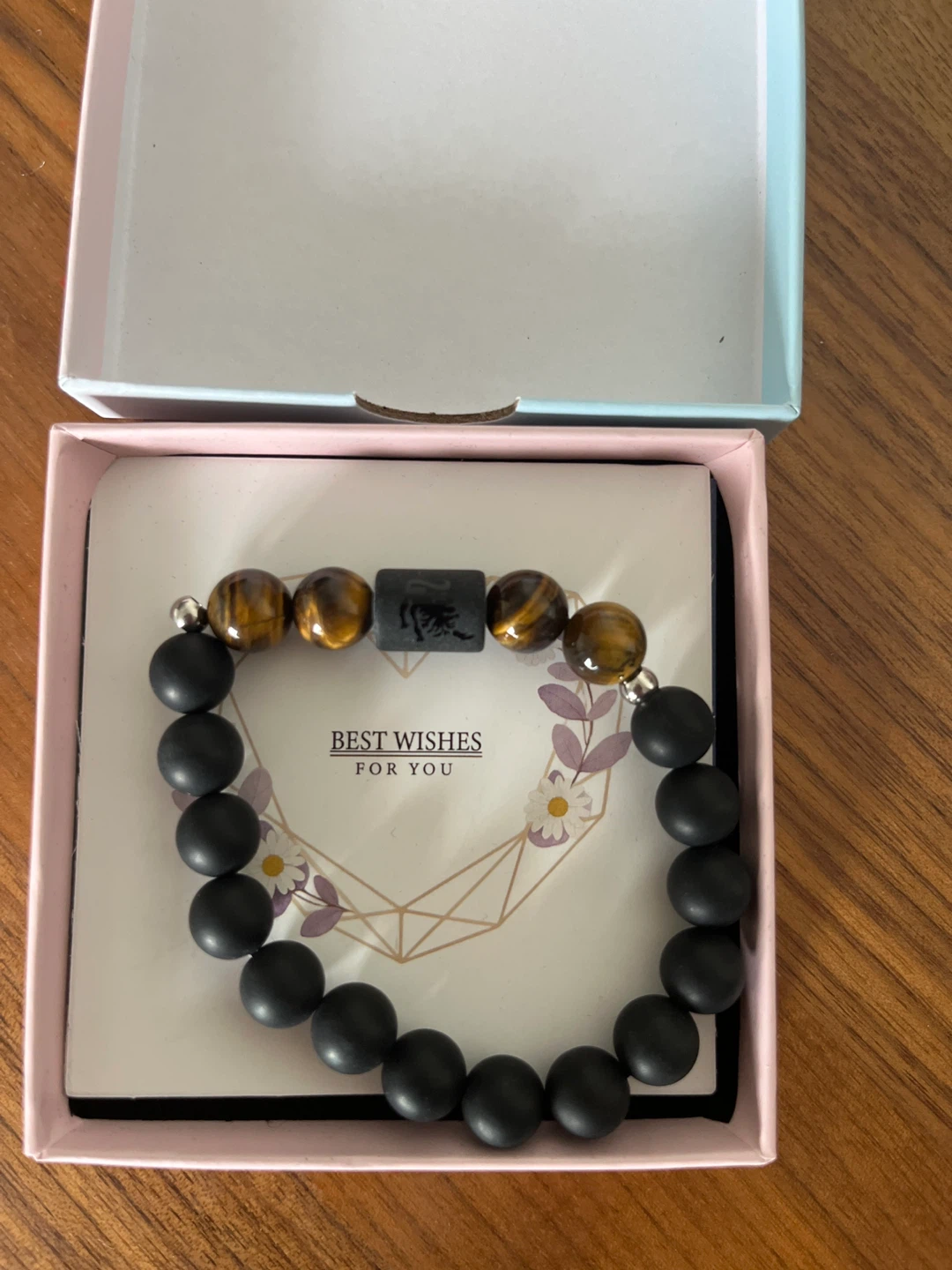 🏈 Leo Zodiac Beaded Bracelet - photo 2