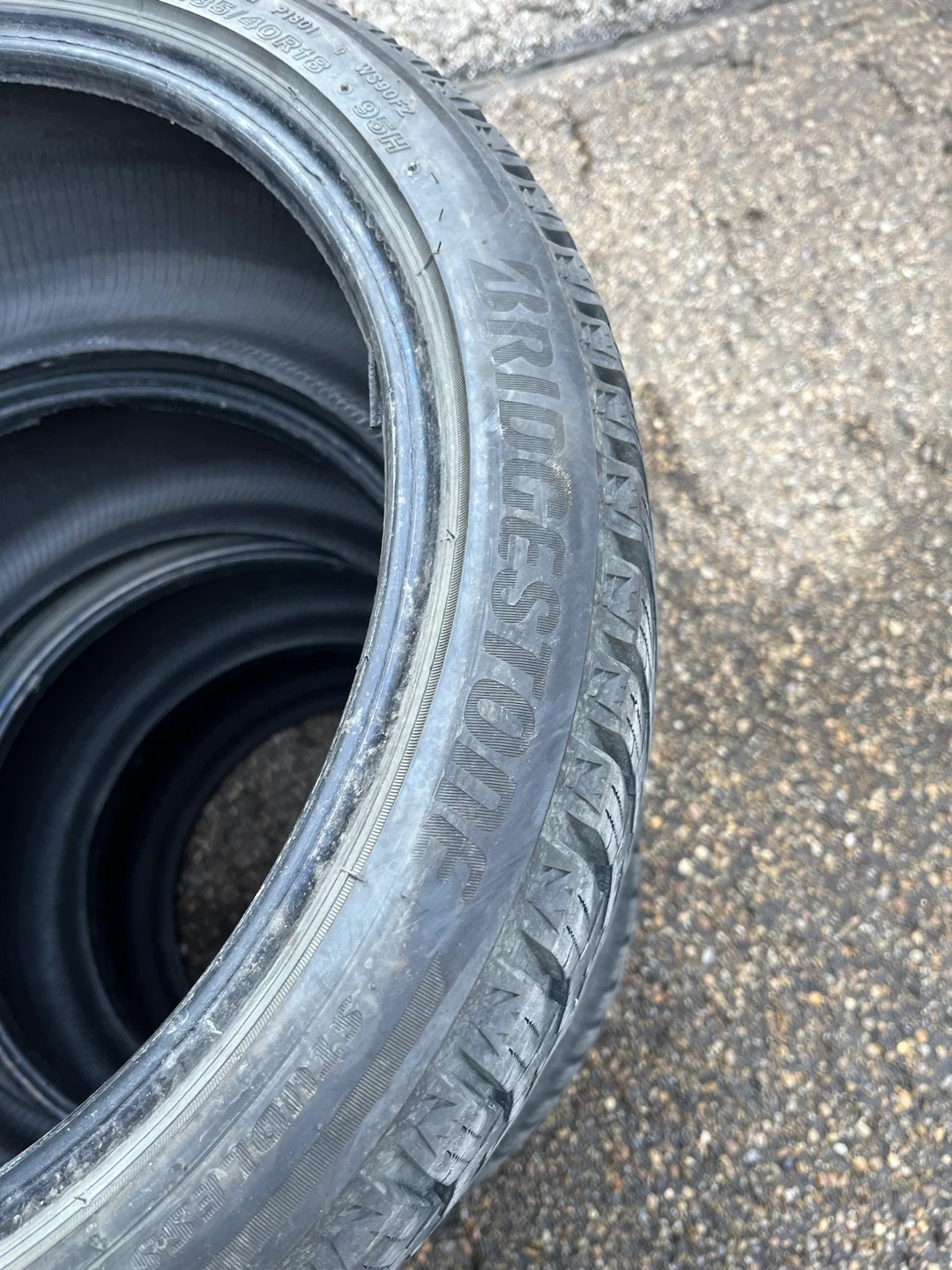 235/40R18 Bridgestone Blizzak WS90 - photo 2