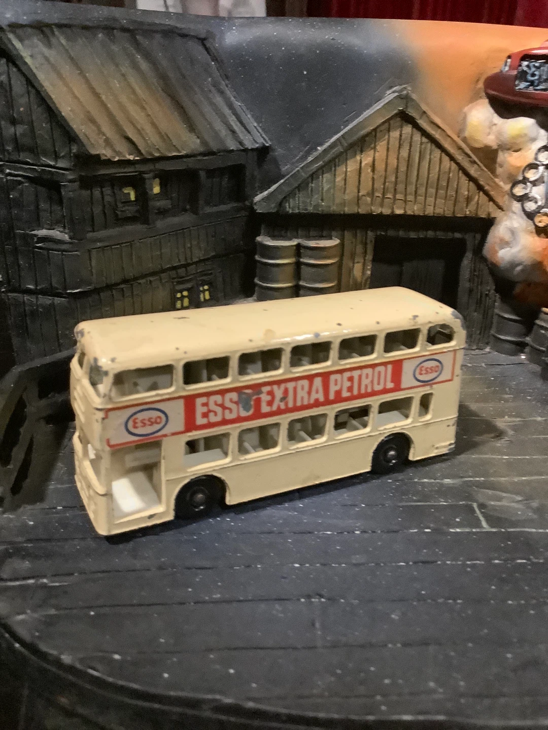Matchbox Vintage Esso Extra Petrol Diecast Bus