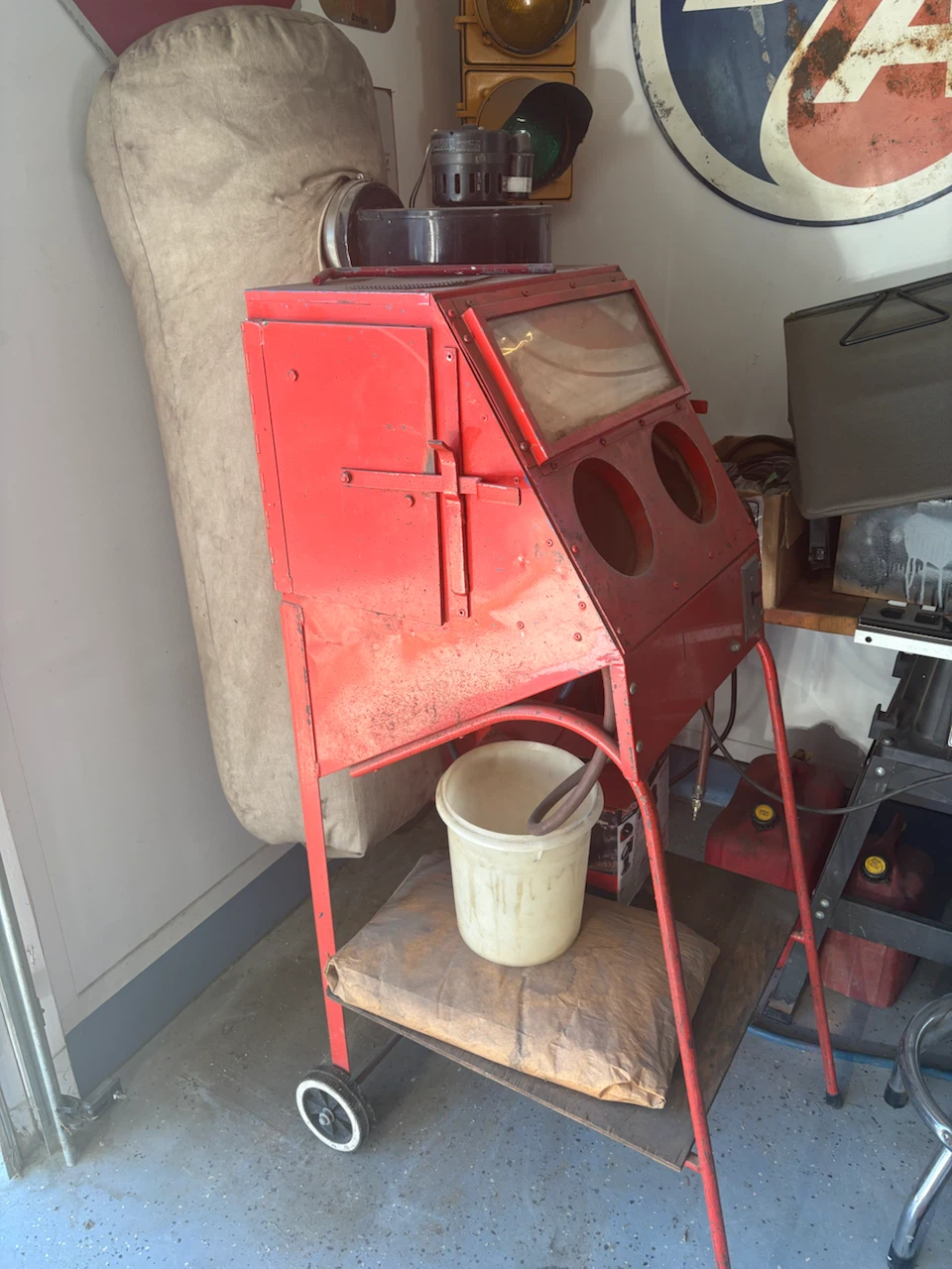 Sand blasting cabinet - photo 5