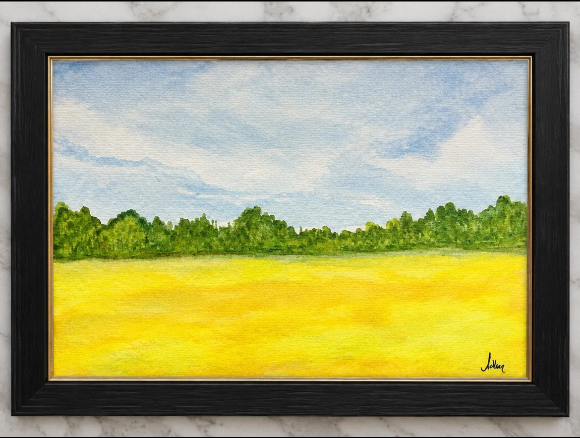 Original Hand-Painted Landscape Artwork