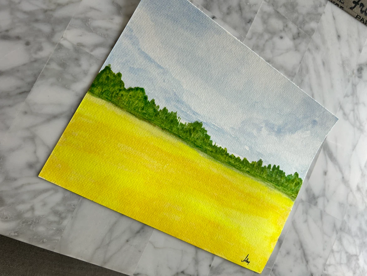 Original Hand-Painted Landscape Artwork - photo 2