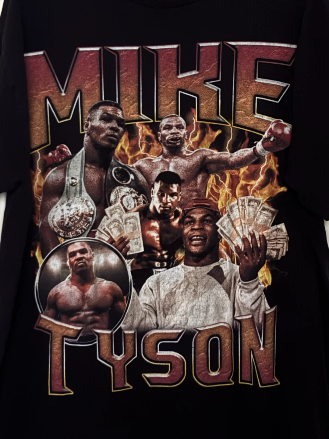 🏈Mike Tyson Blood Sweat Tears T-Shirt - photo 2