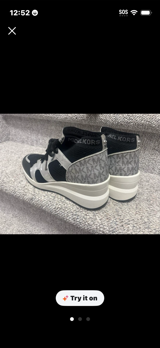 Michael Kors wedge sneakers