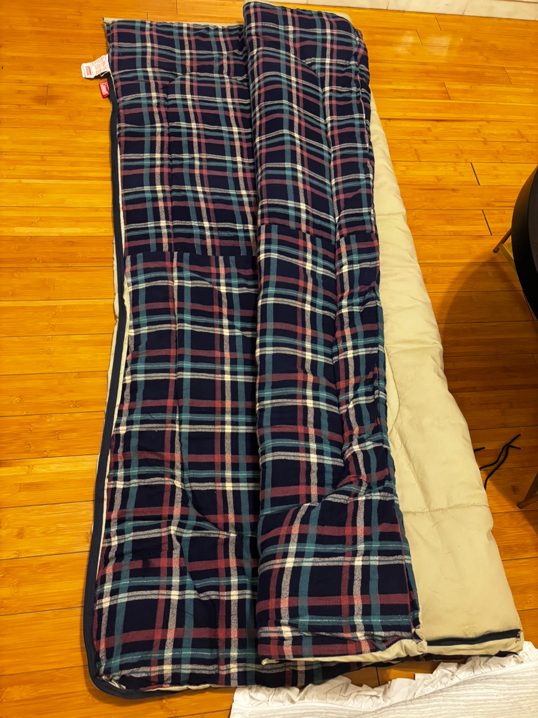 Coleman Plaid Lined Sleeping Bag - photo 3